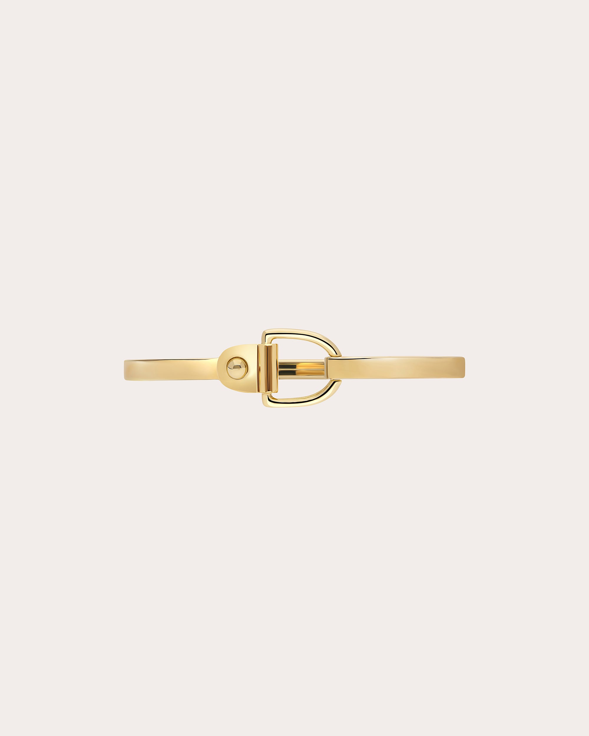 18k Gold Rivet Bangle