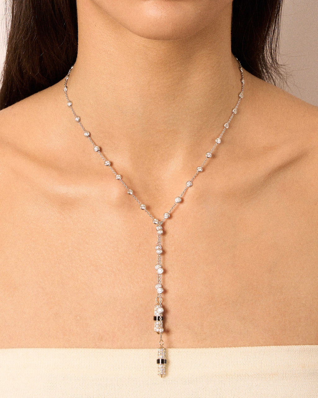 Diamond & 18k White Gold Anyway Legacy Chain