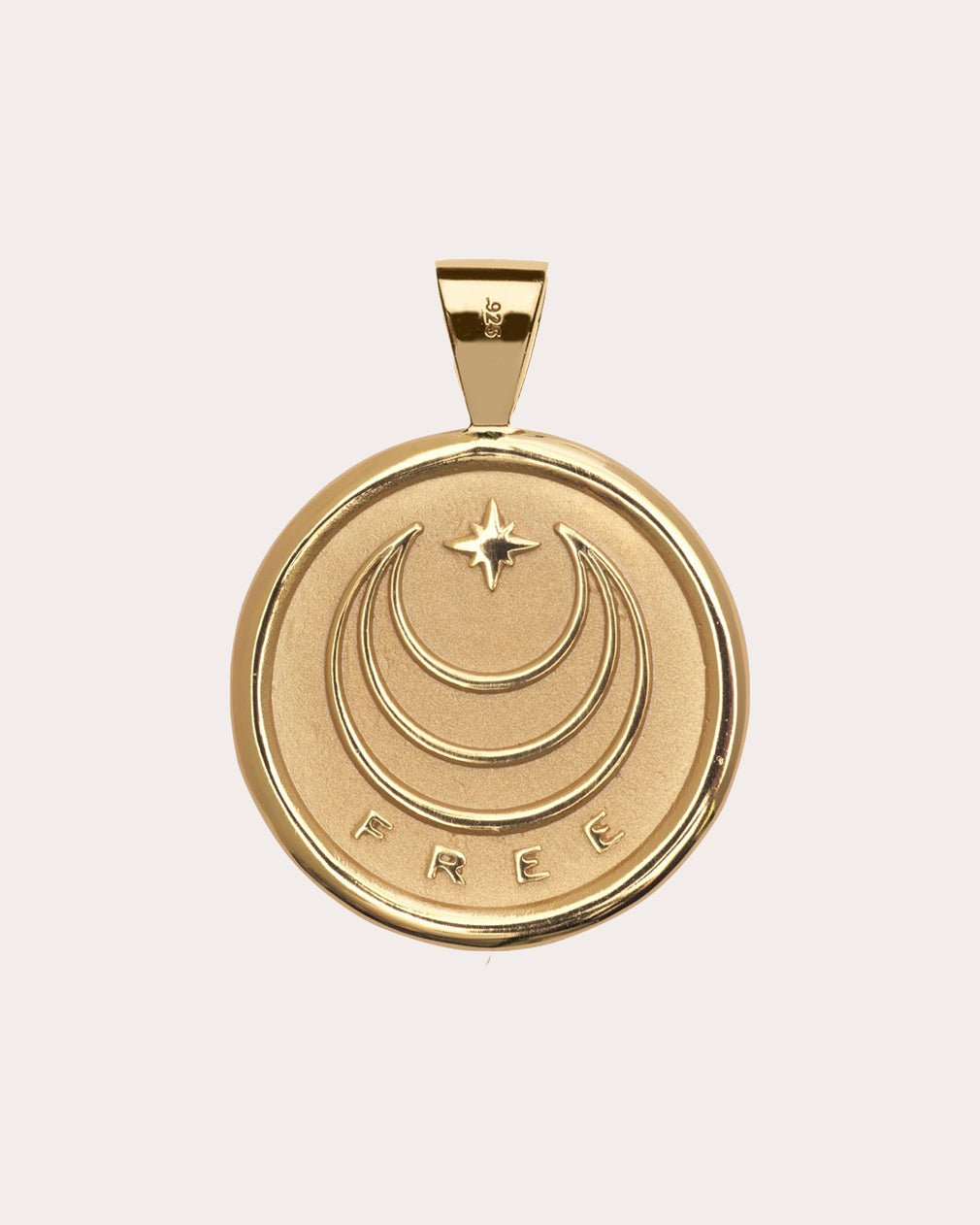 FREE Small Coin Pendant Necklace