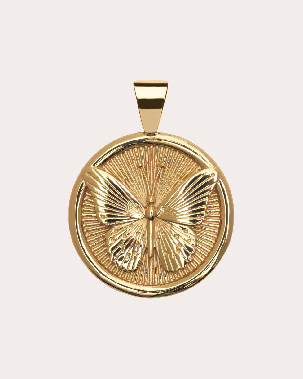FREE Small Coin Pendant Necklace