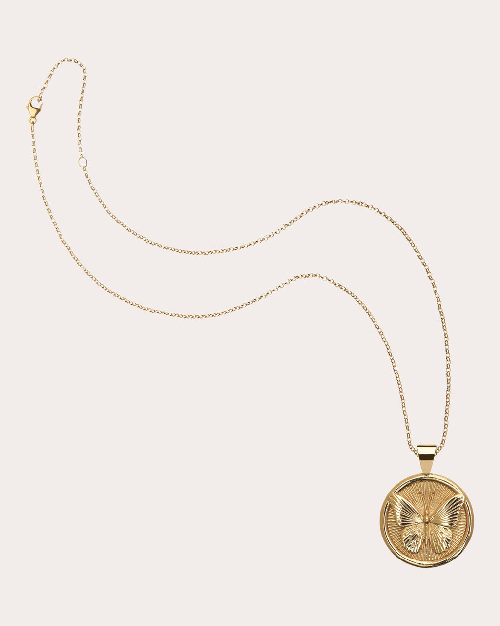 FREE Small Coin Pendant Necklace