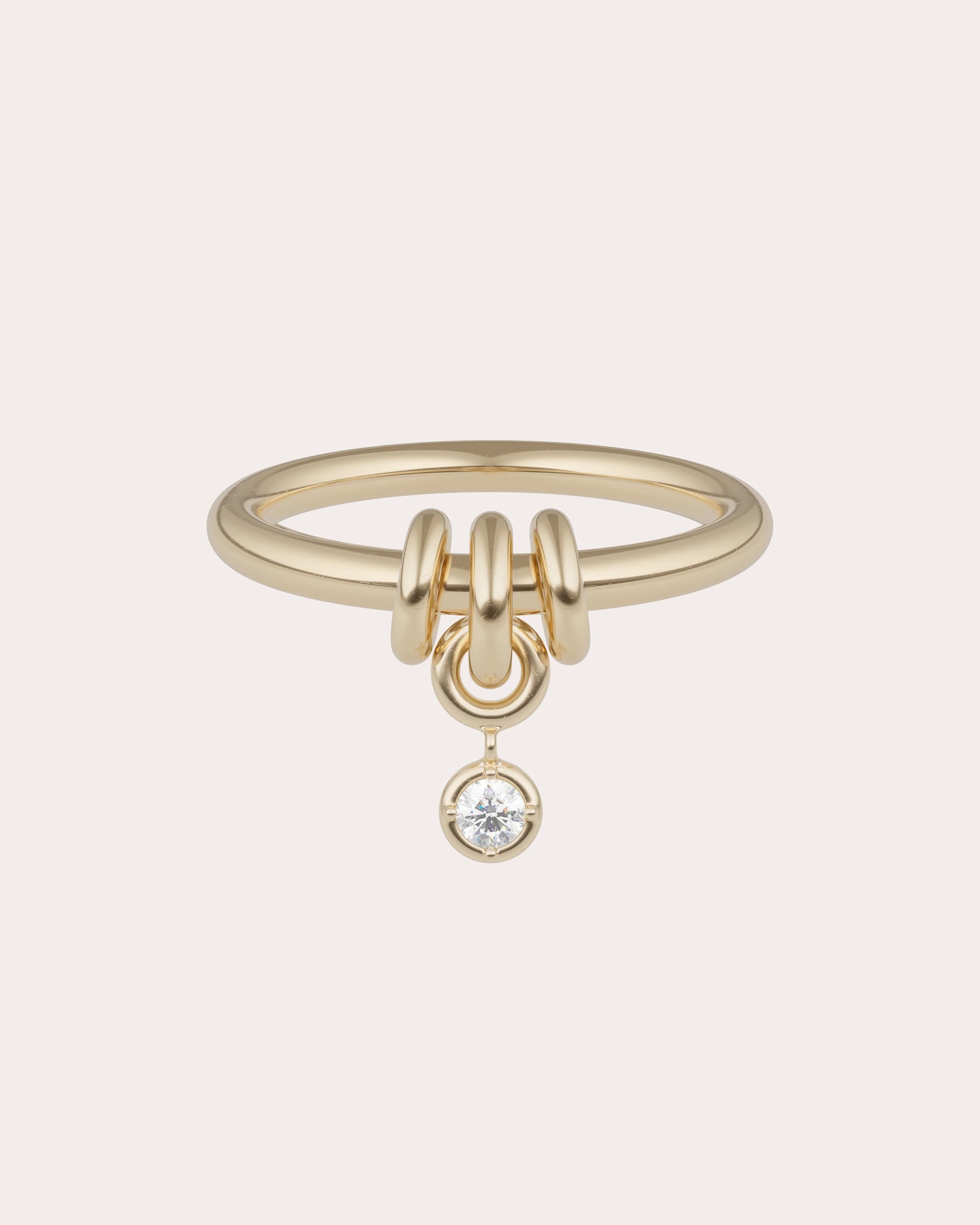 Diamond & 18k Gold Pia Ring