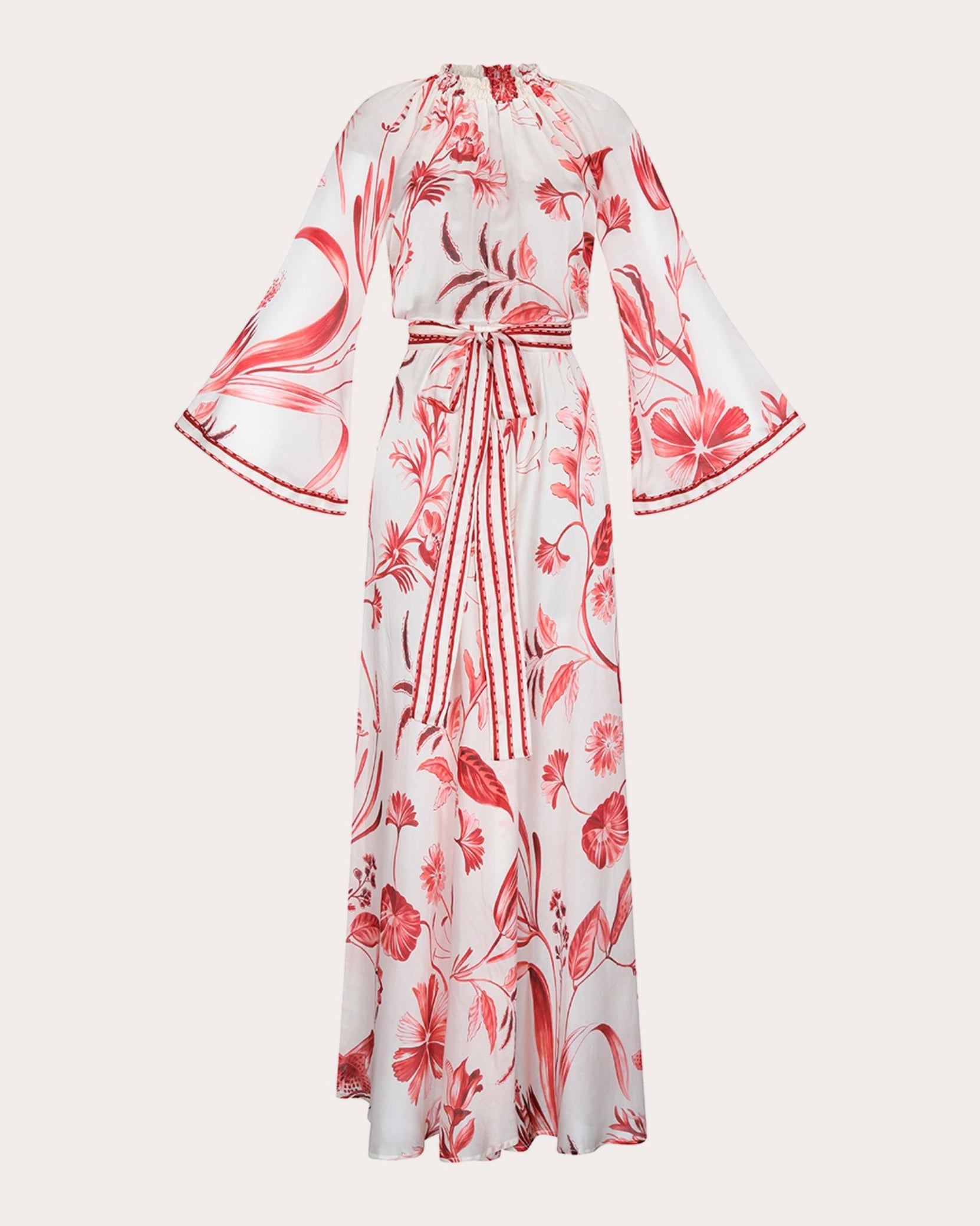 la vie maxi dress Aguaclara Women's La Vie Rouge Cotton Silk Gathered Maxi Dress Size Medium