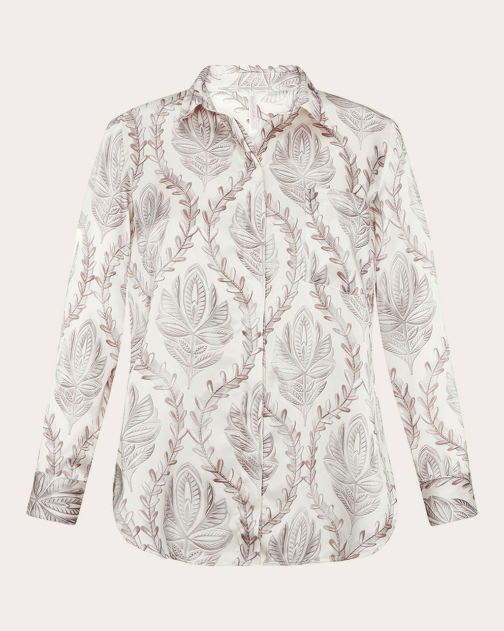 Sultana Silk Button-Up