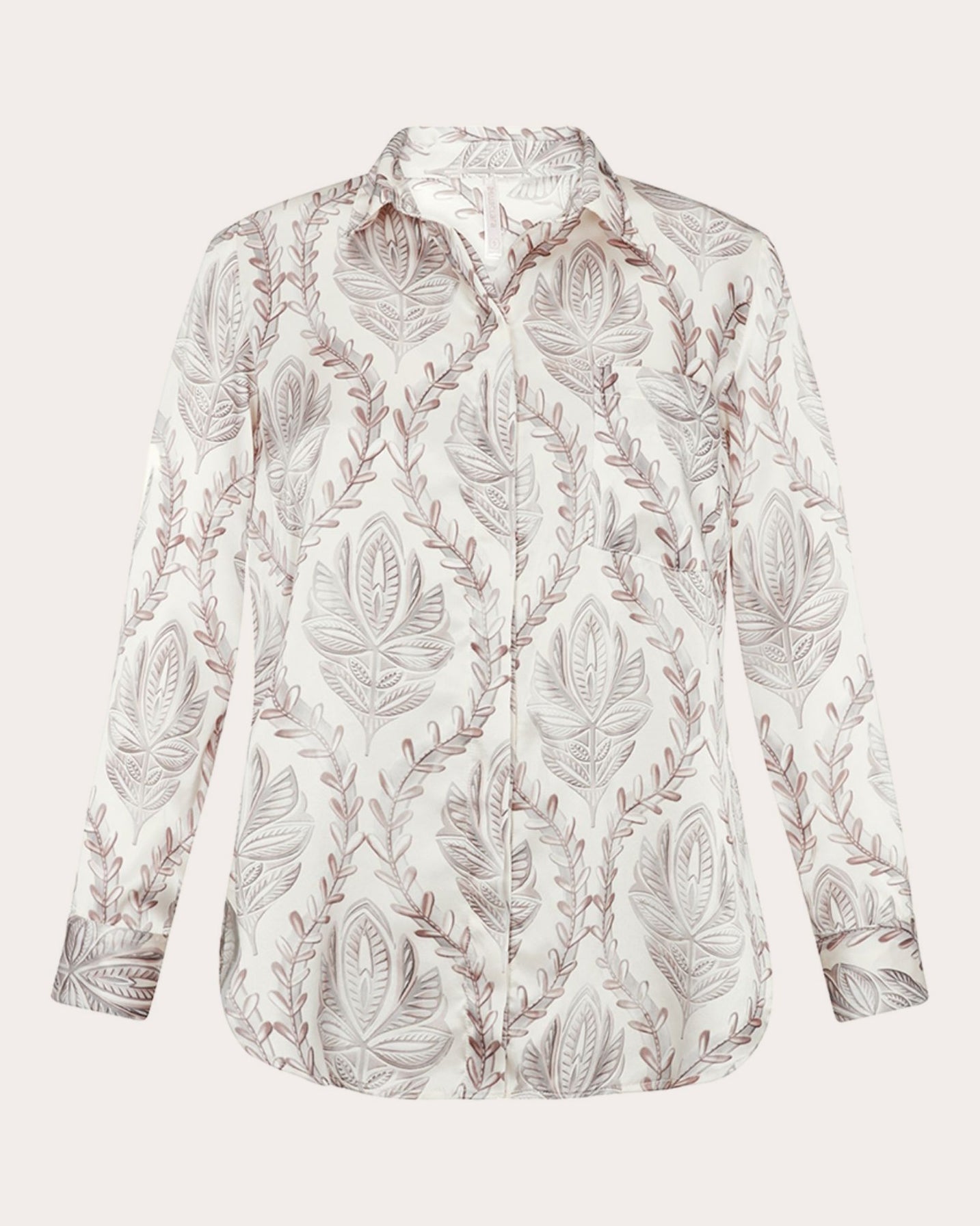 Sultana Silk Button-Up