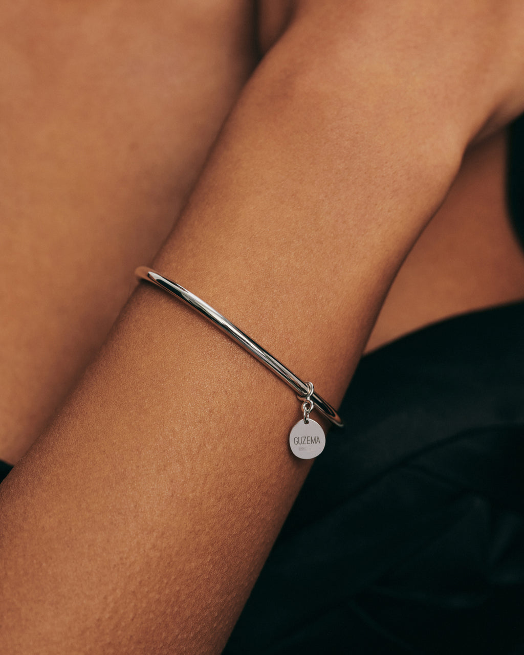 18k Gold Arc Cuff Bracelet