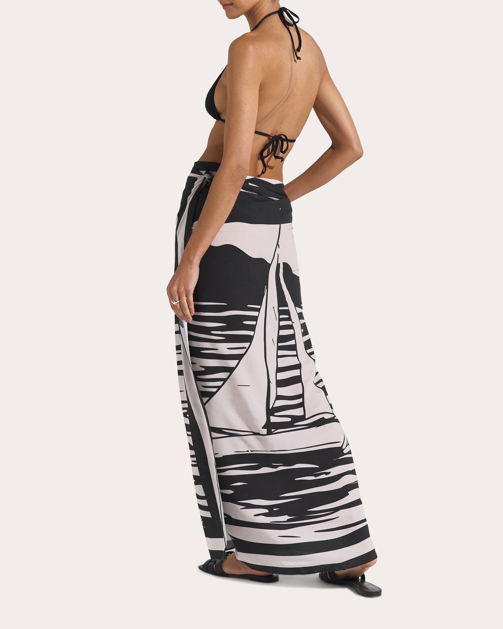Genoa Abstract Voile Pareo