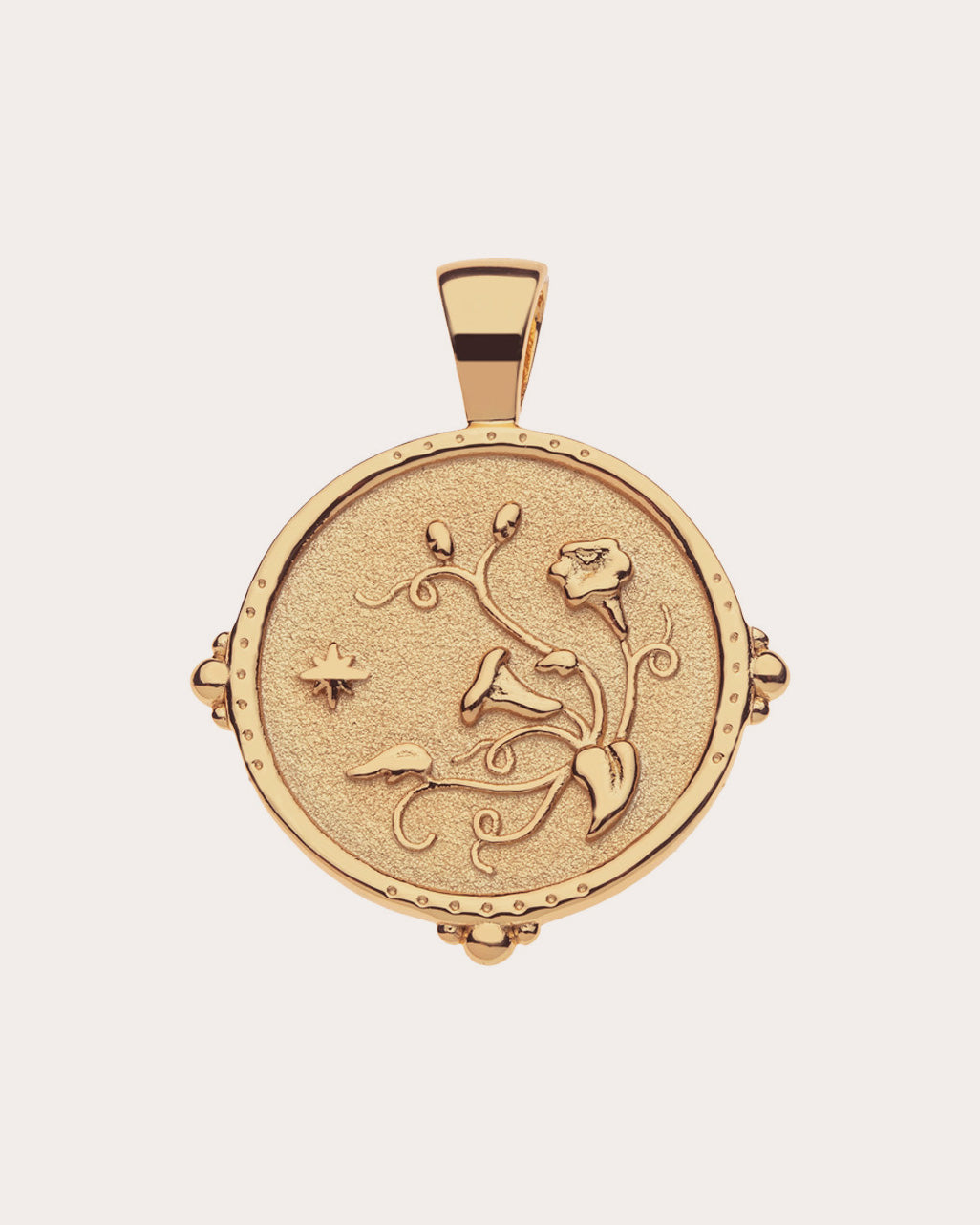 GRACE Small Coin Pendant Necklace