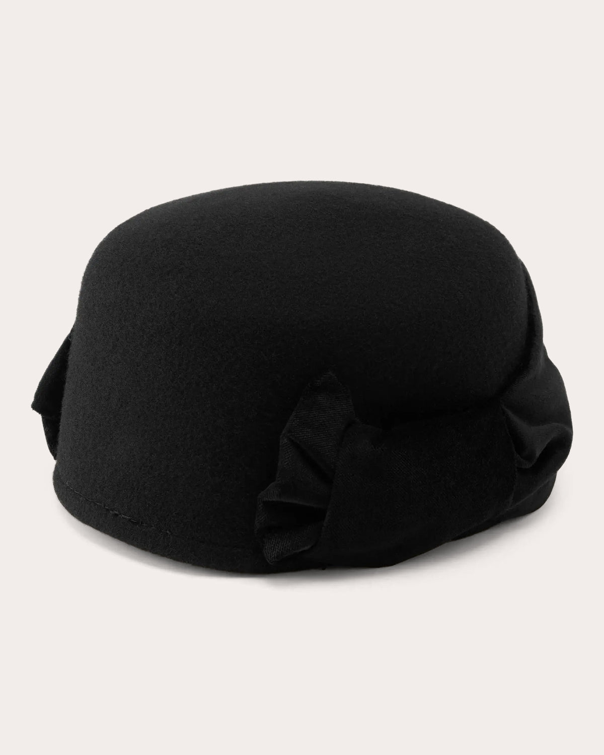 Savoy Knotted Wool Felt Pillbox Cap