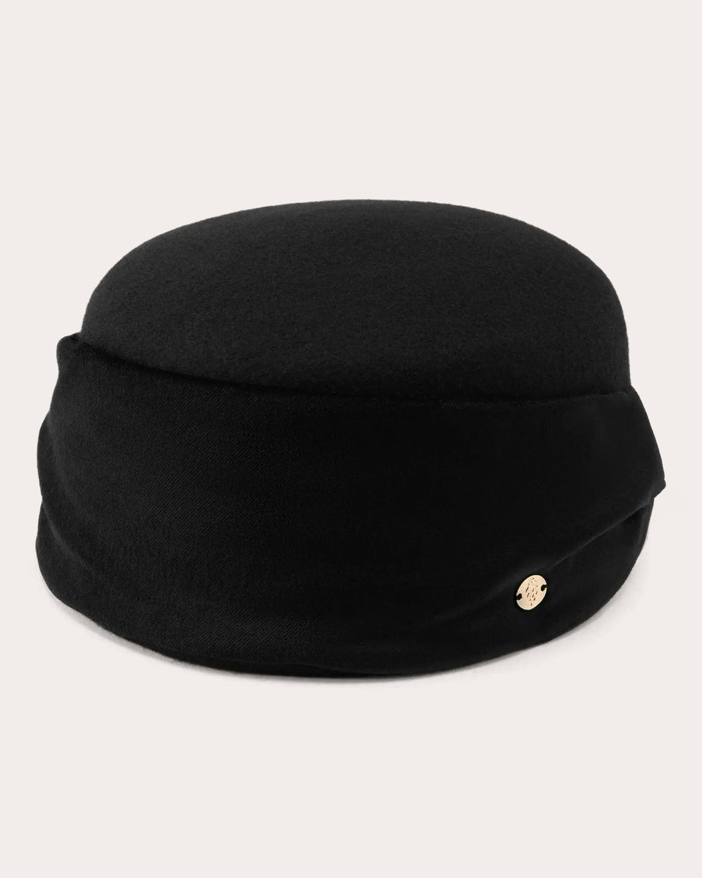 Savoy Knotted Wool Felt Pillbox Cap