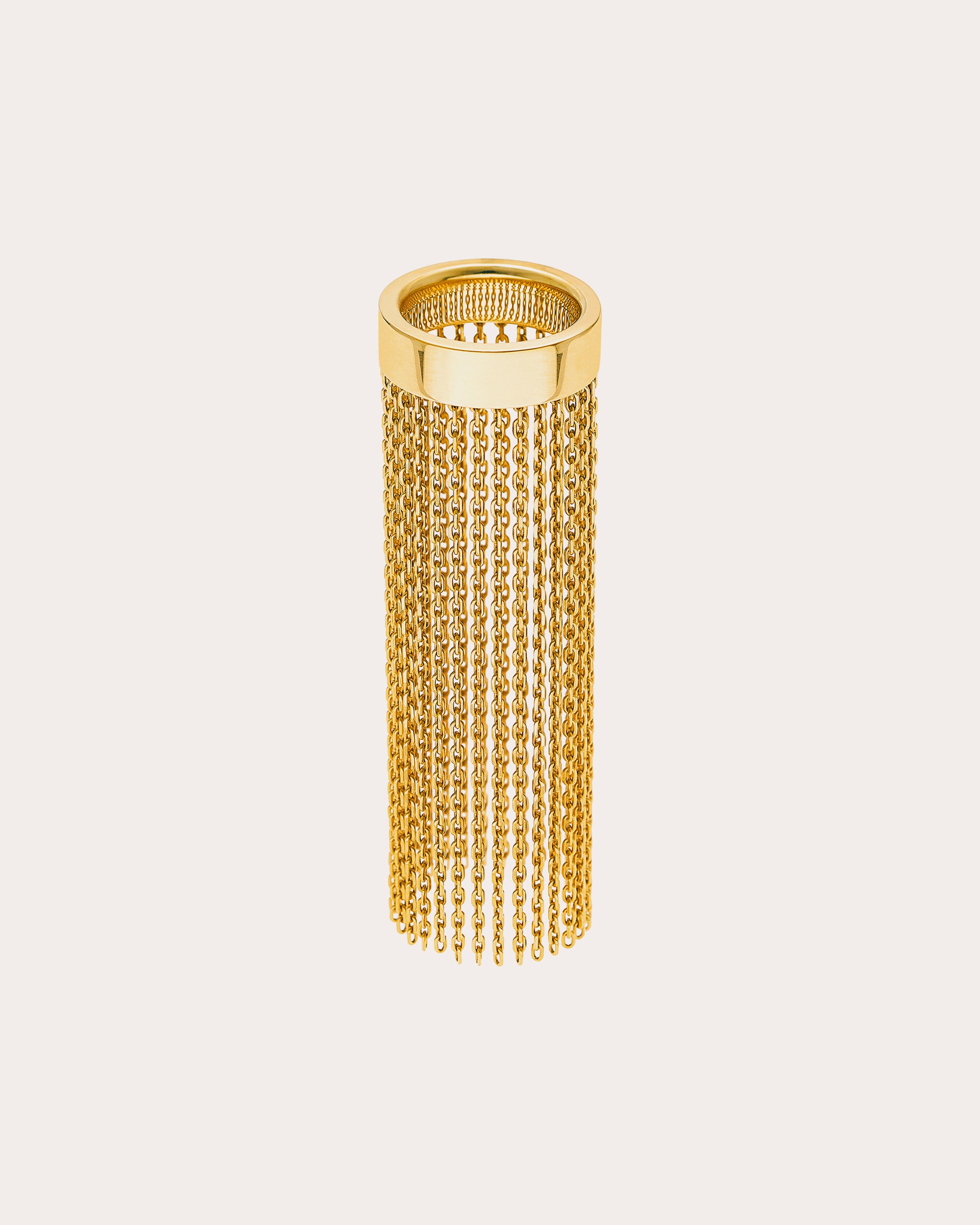 18k Gold Chainfall Ring