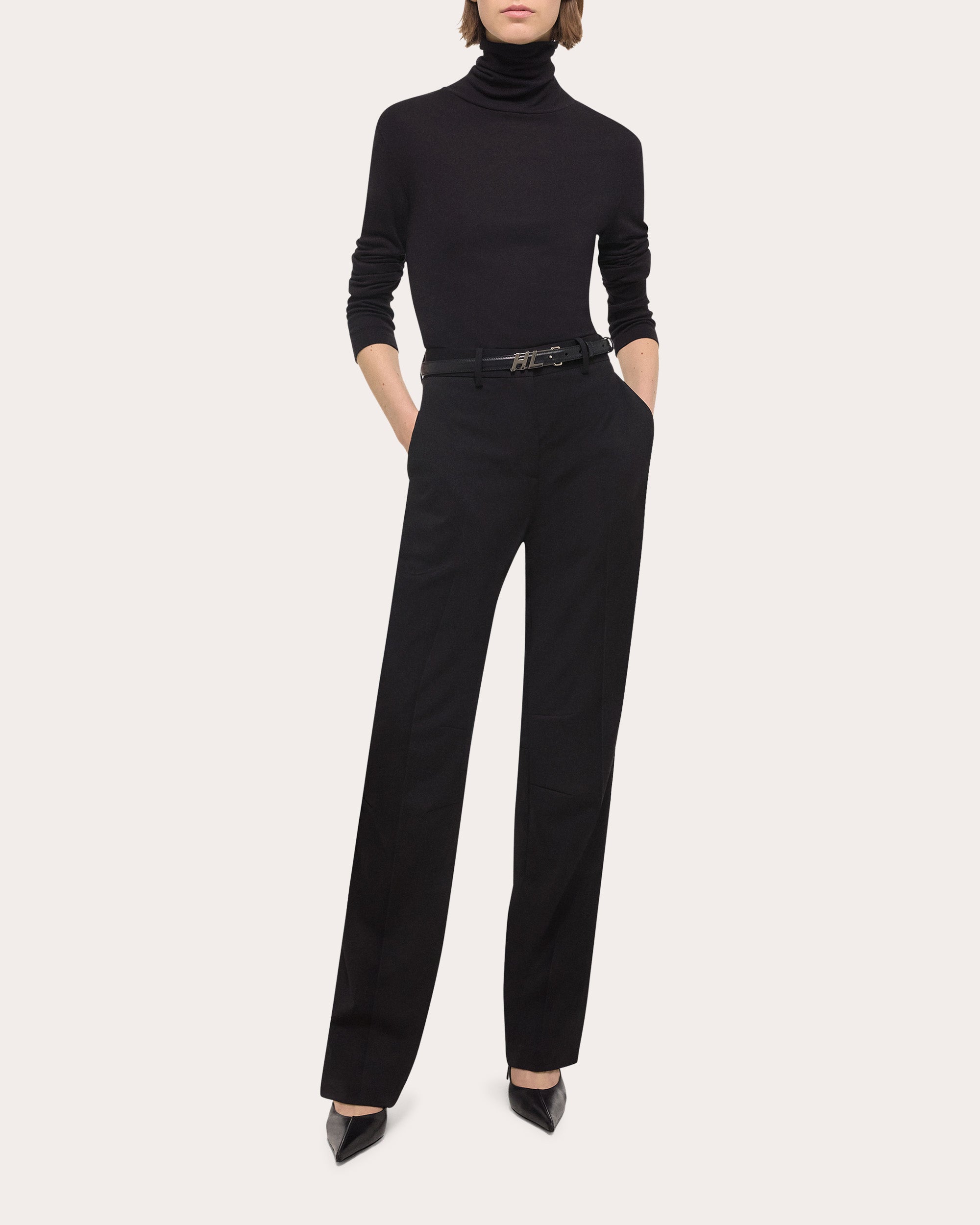 Slim Turtleneck Top
