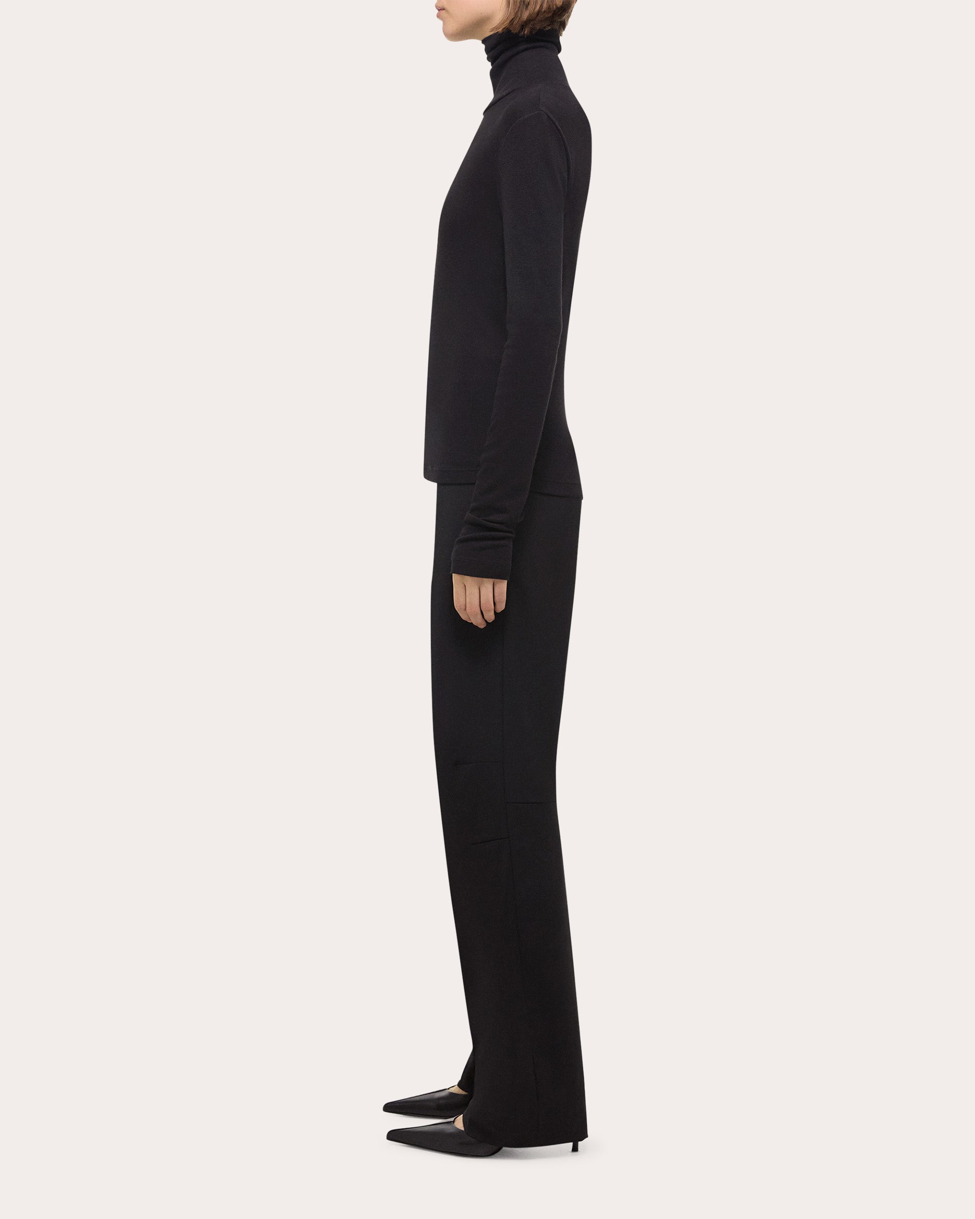 Slim Turtleneck Top