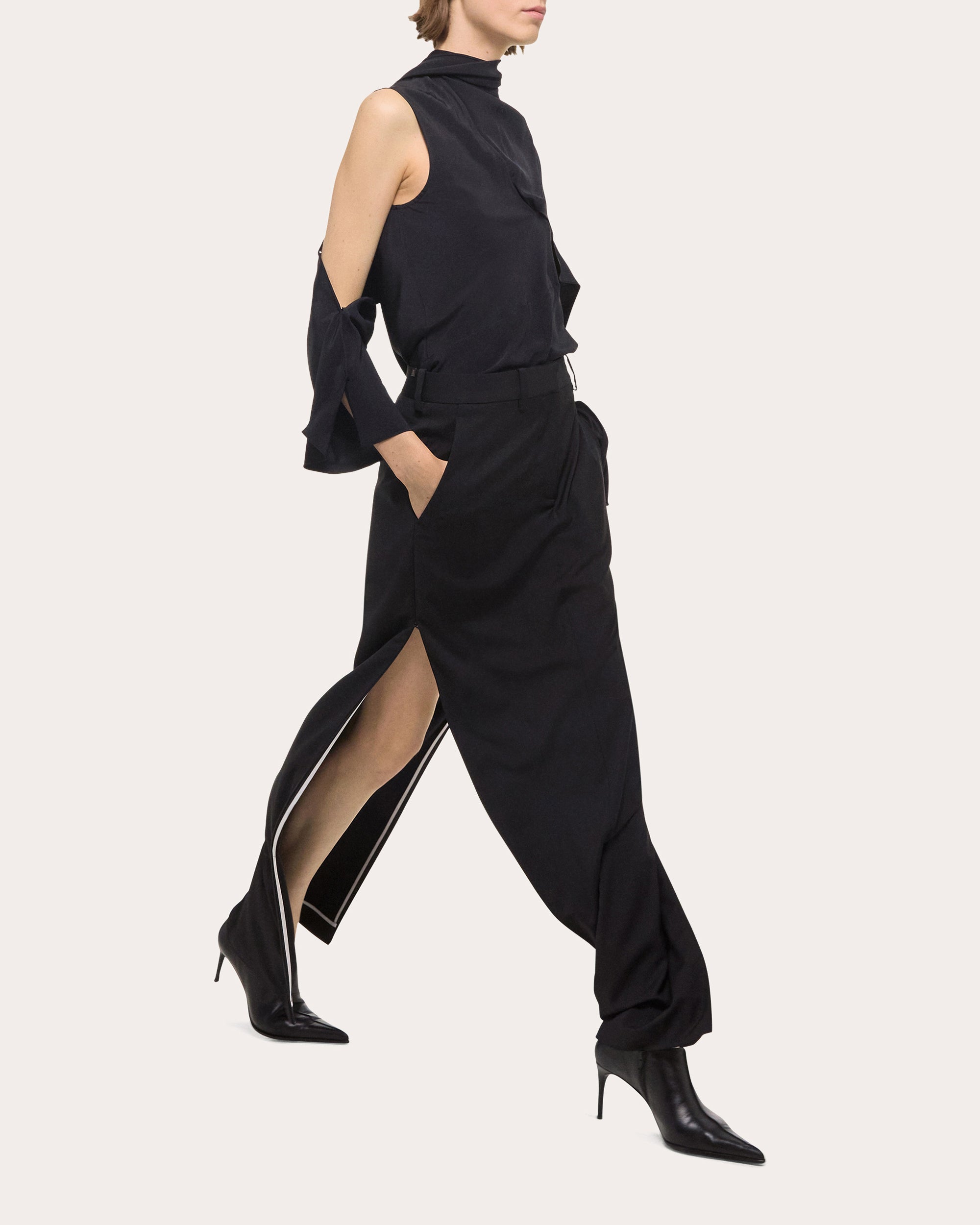 Zip Maxi Skirt