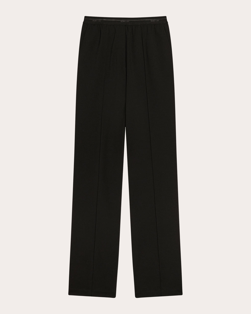 Ponte Knit Straight-Leg Car Trousers