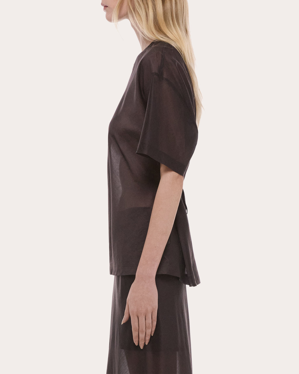 Sheer Voile Relaxed Tee