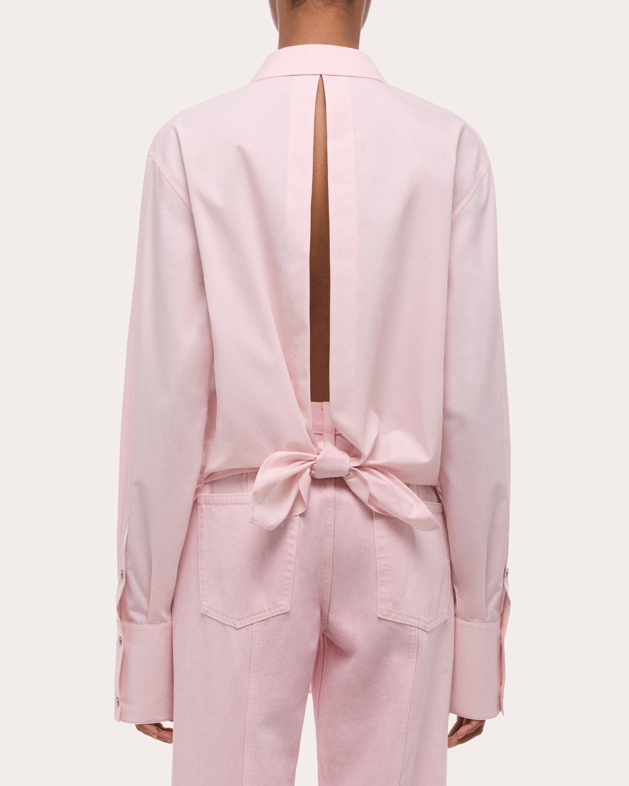 Poplin Knot Shirt