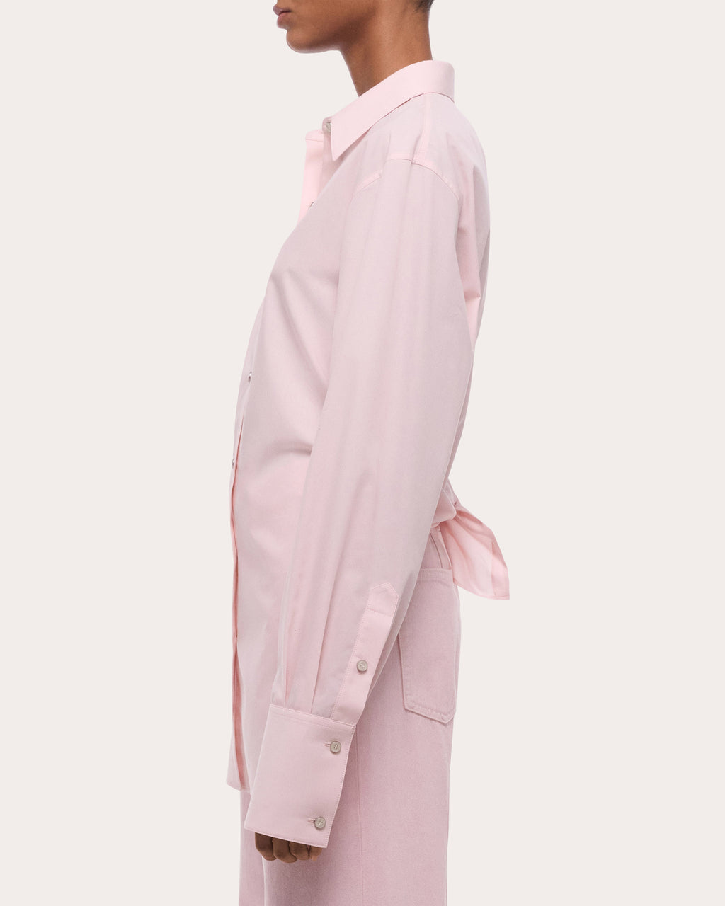 Poplin Knot Shirt