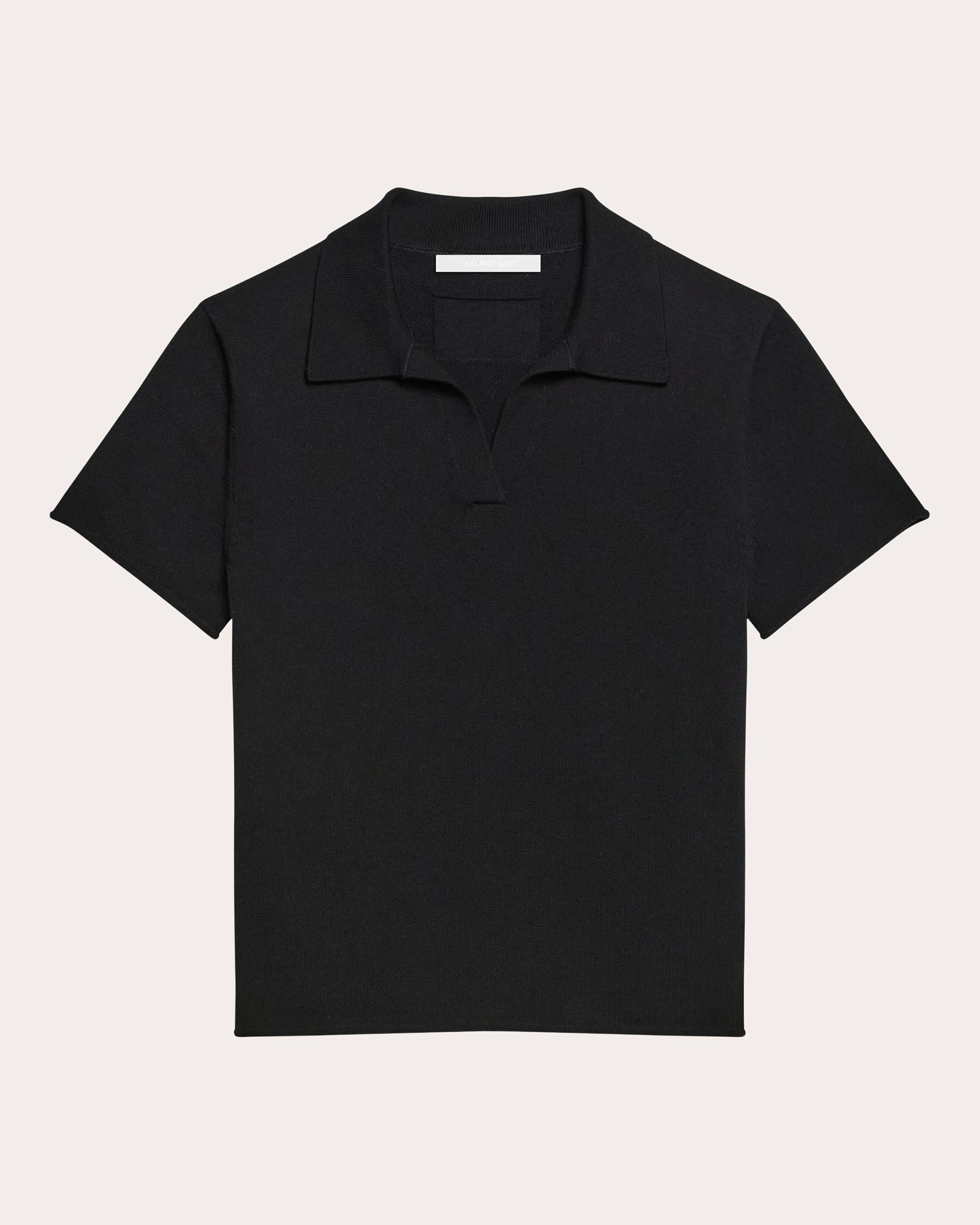 Cotton Knit Shrunken Polo