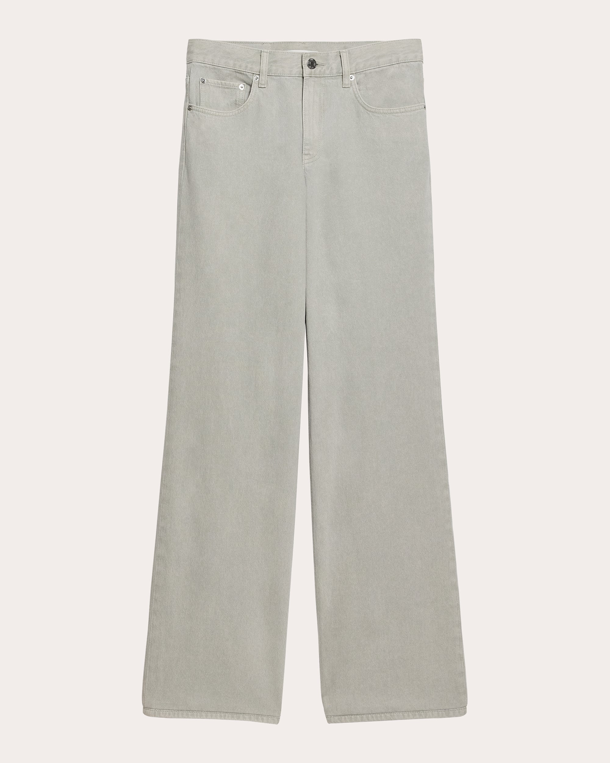 Seamed Straight-Leg Wardrobe Jeans
