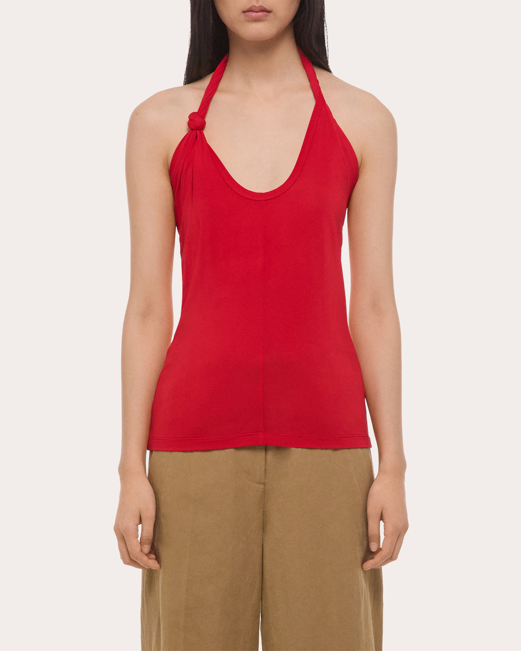 Jersey Twist Dancer Halter Top