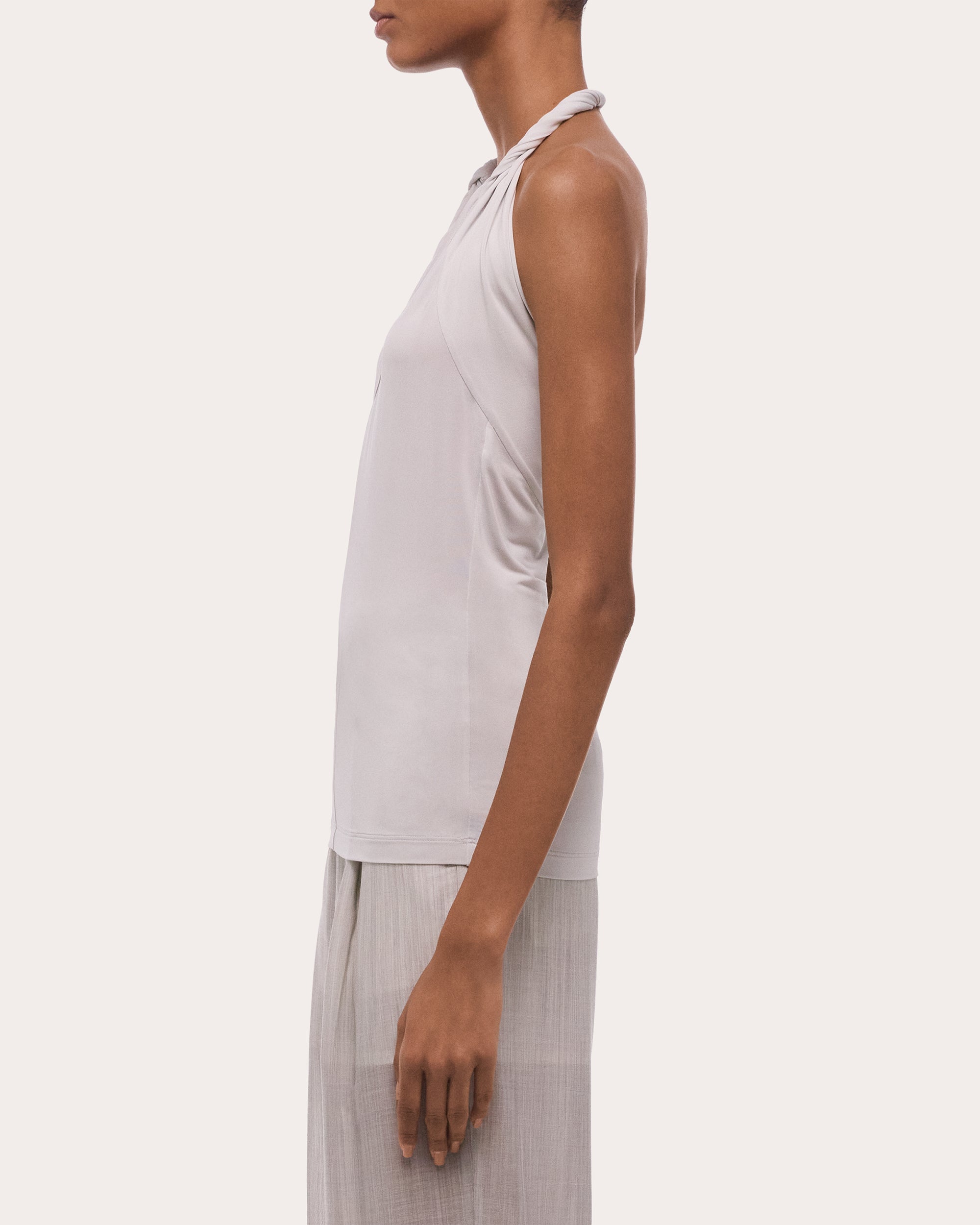 Jersey Twist Dancer Halter Top