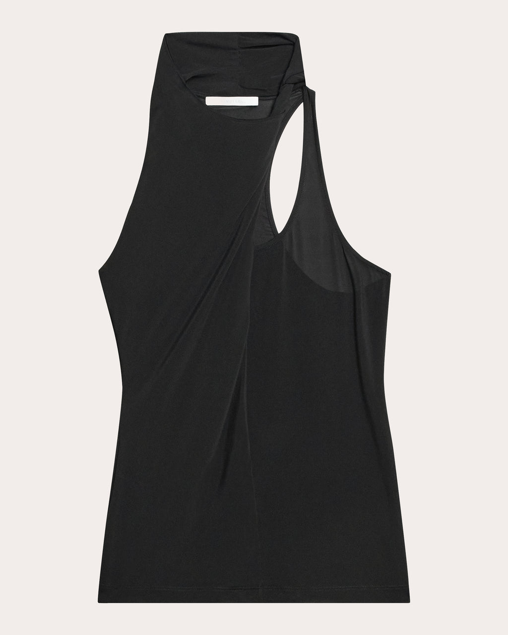 Jersey Asymmetric Twist Tank Top