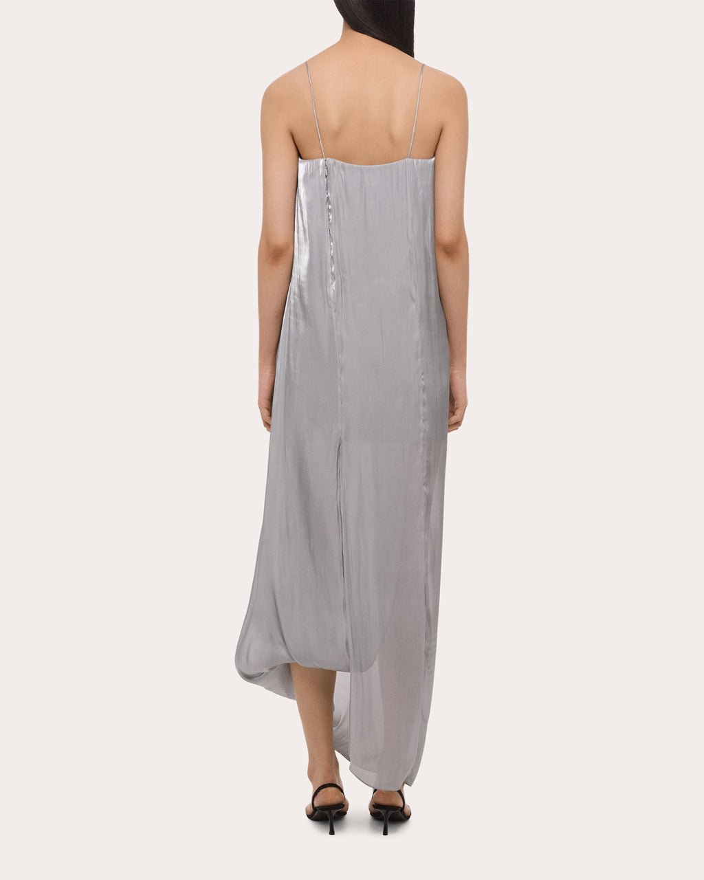 Iridescent Bubble Slip Dress