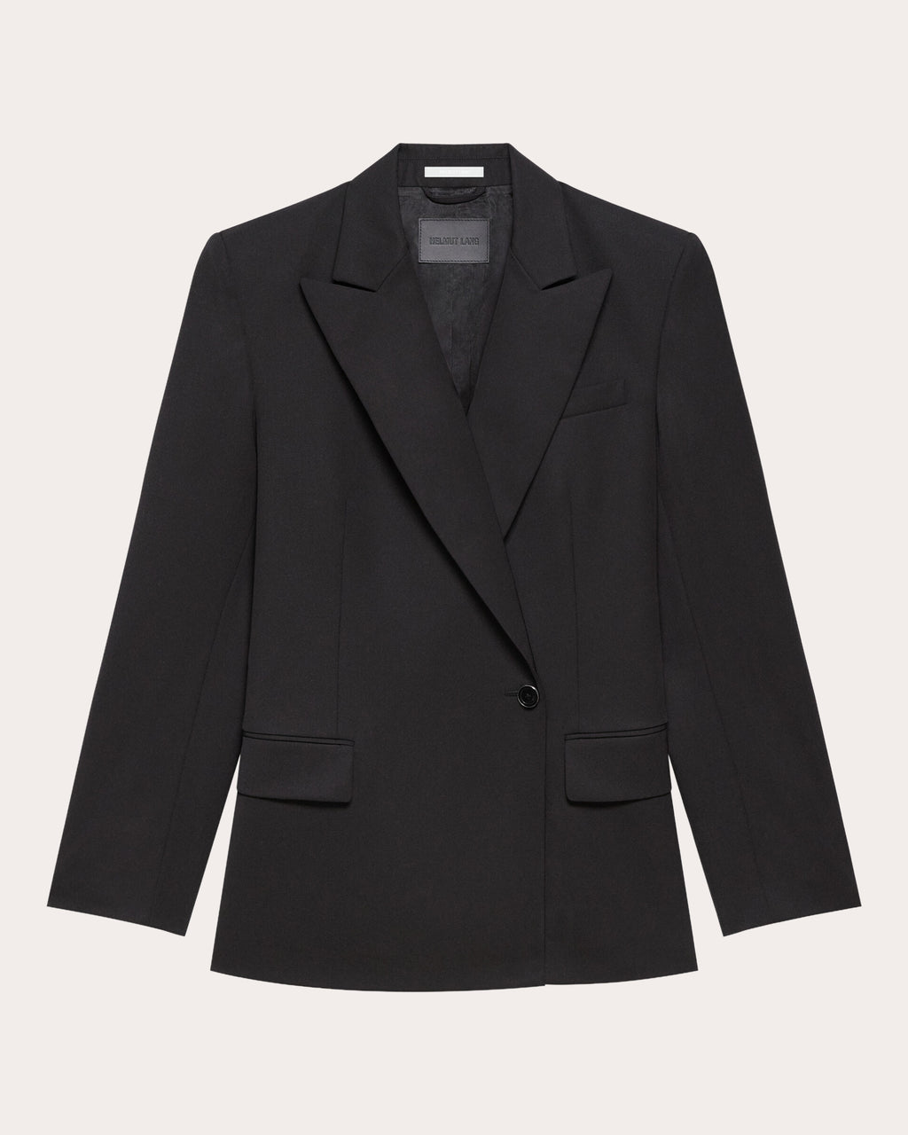 Wool Gabardine Wardrobe Belted Blazer