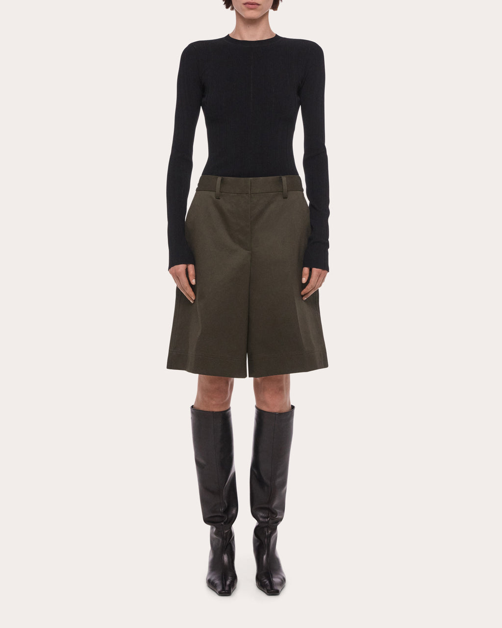 Chino Twill Utility Shorts