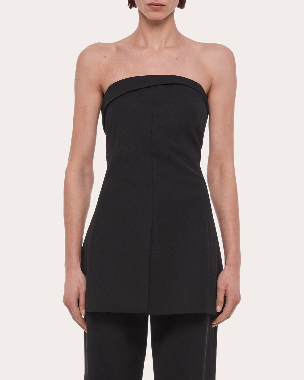 Wool Gabardine Wardrobe Blazer Top