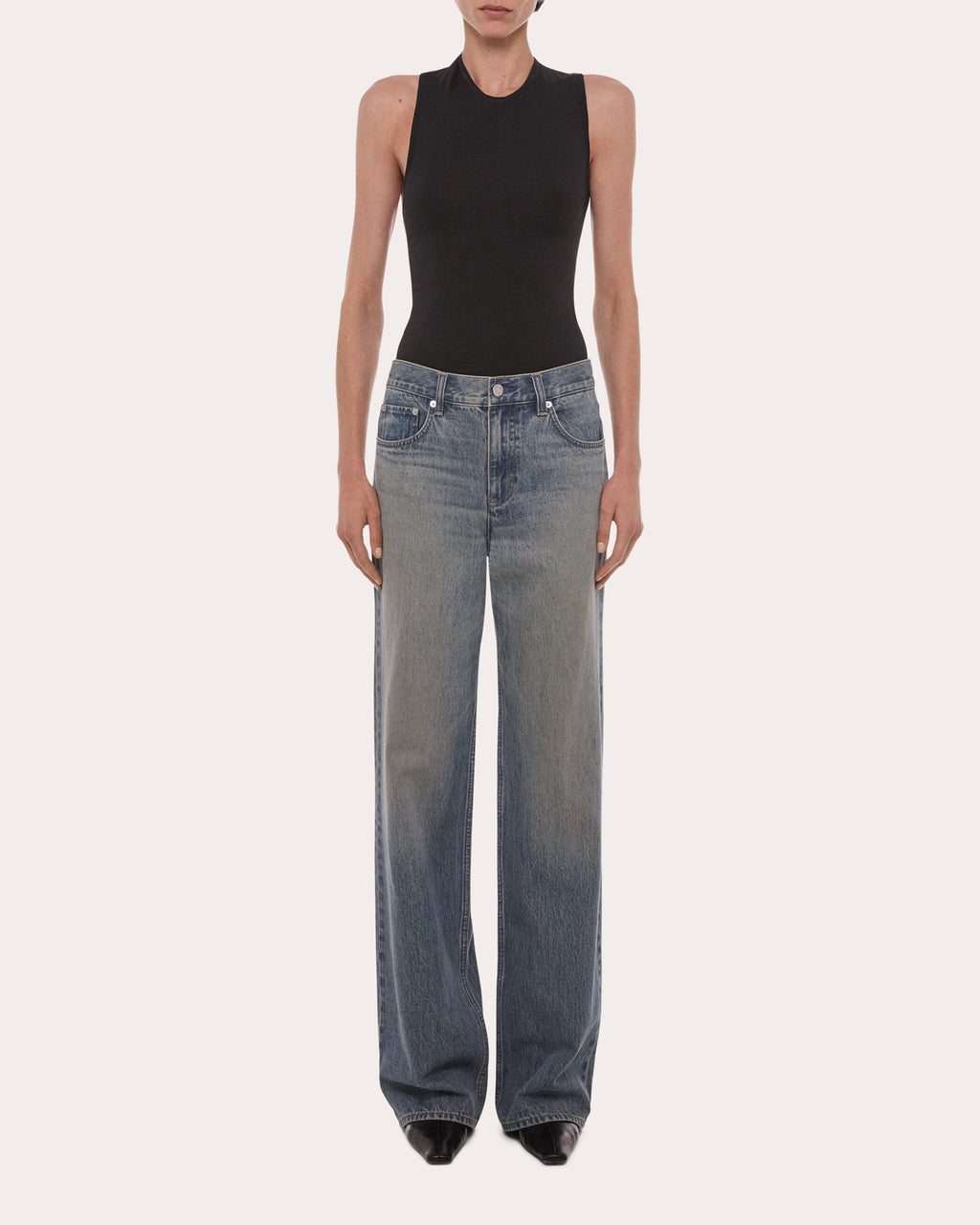 Straight-Leg Wardrobe Jeans