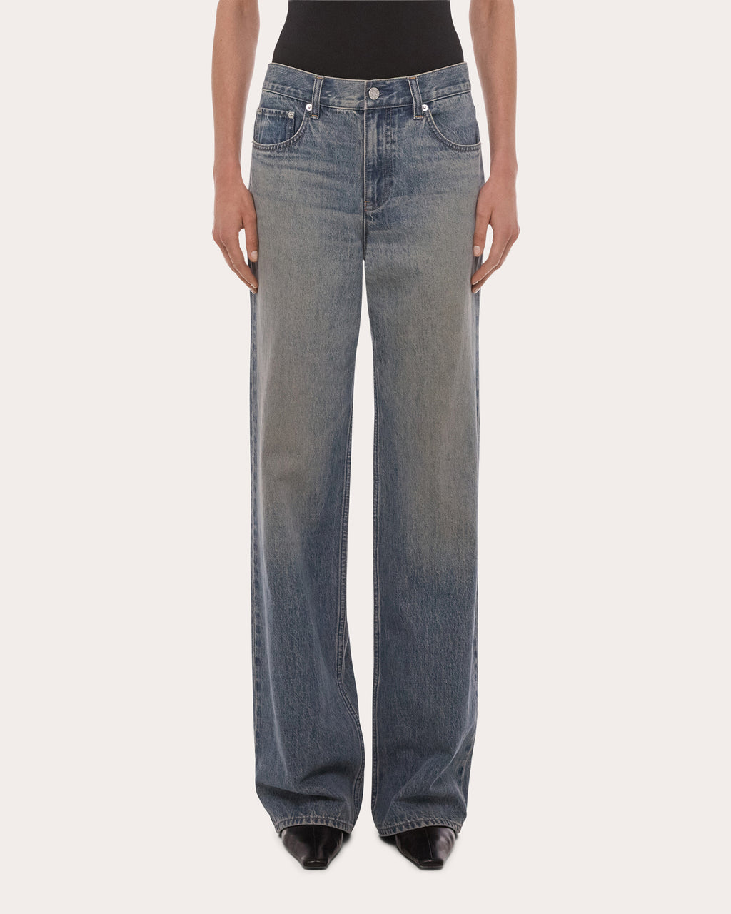 Straight-Leg Wardrobe Jeans