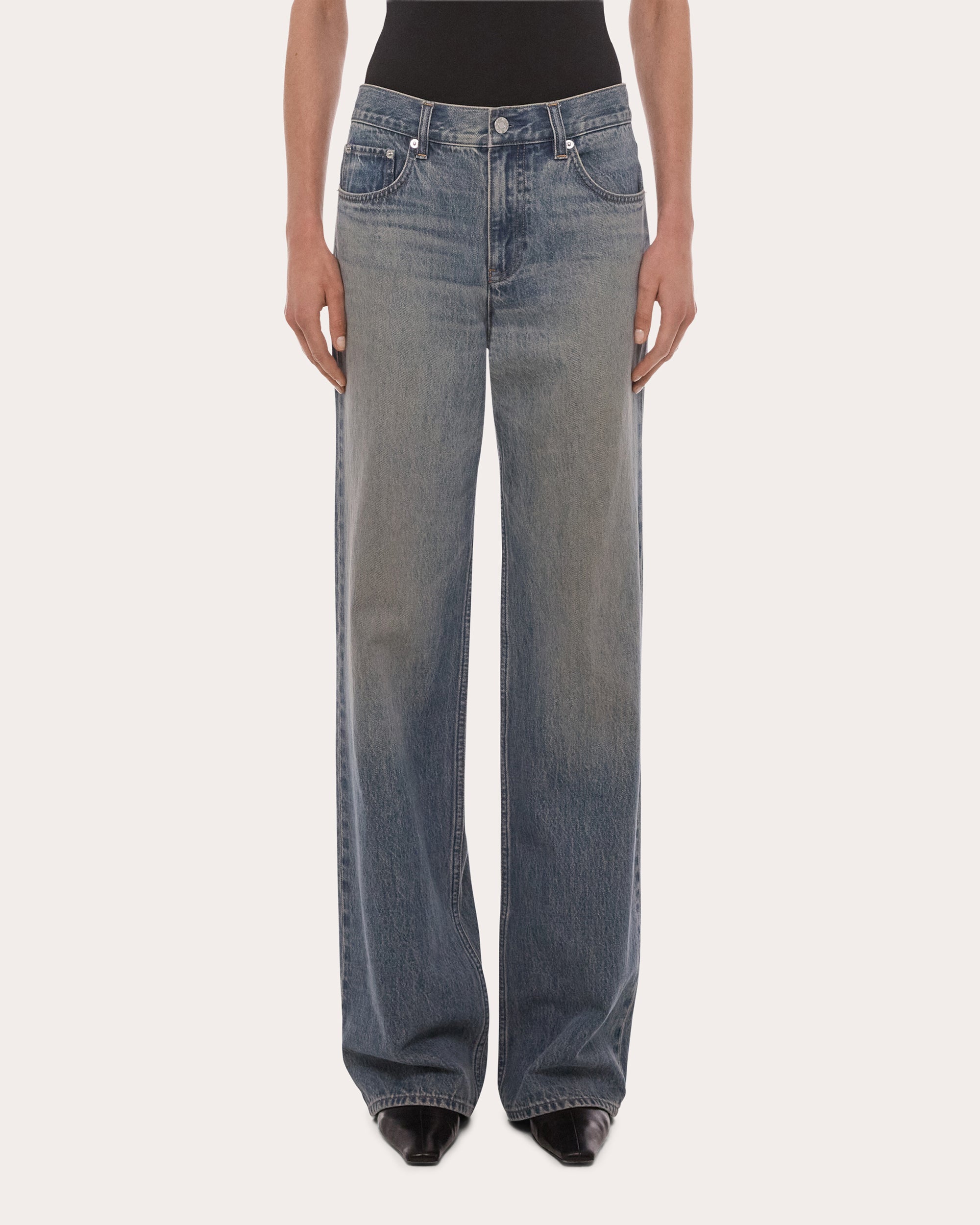 Straight-Leg Wardrobe Jeans