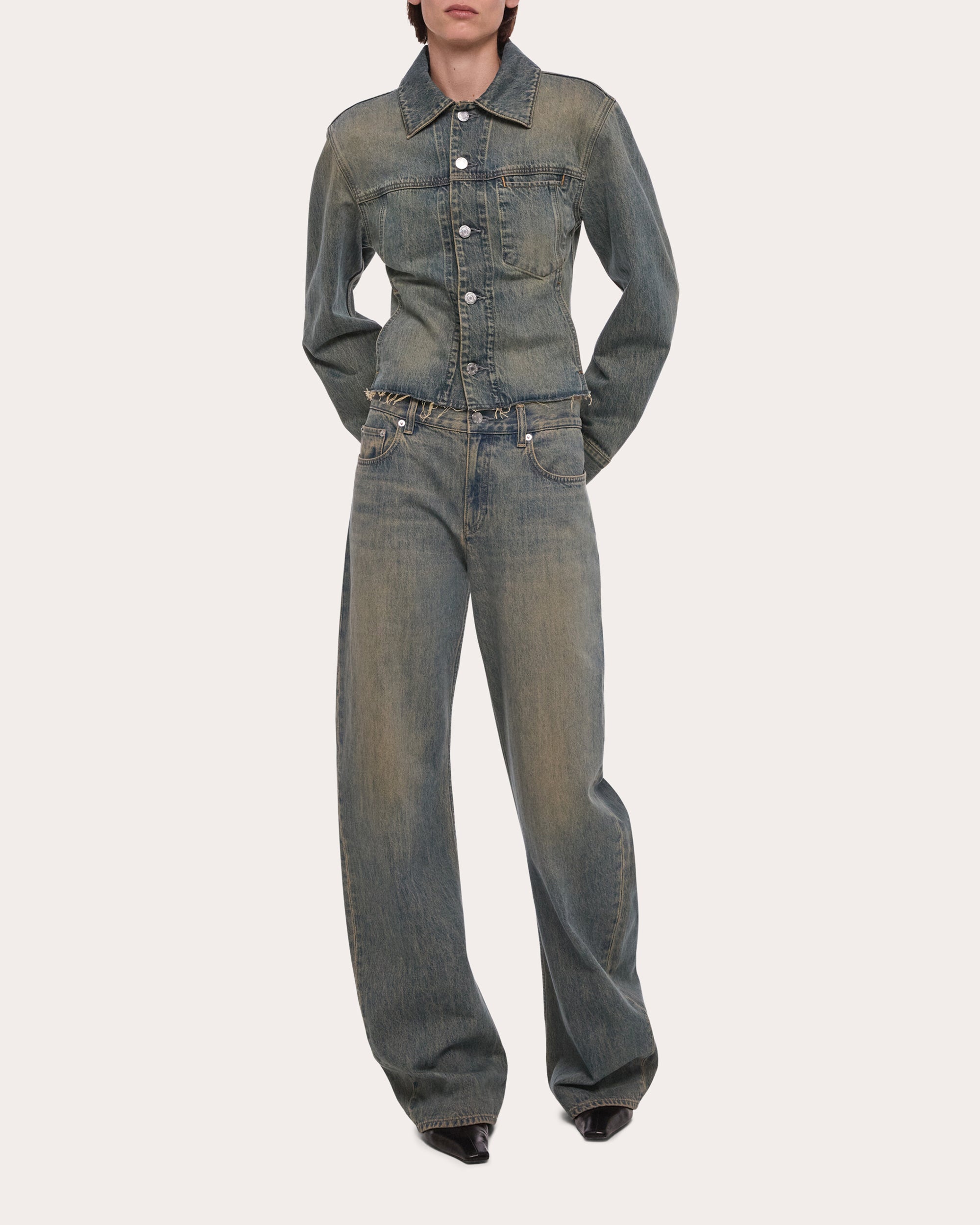 Relaxed Bootcut Jeans