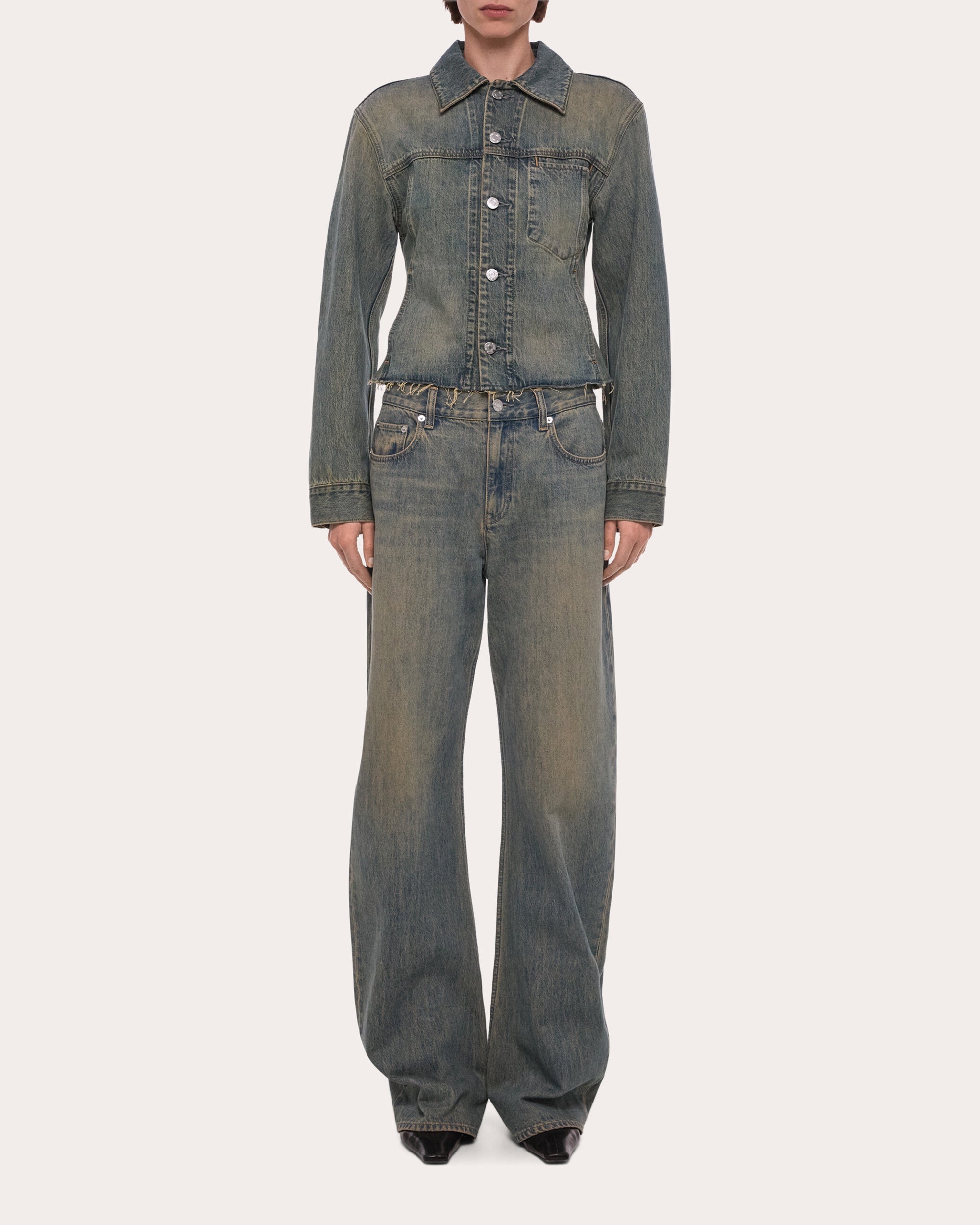 Relaxed Bootcut Jeans