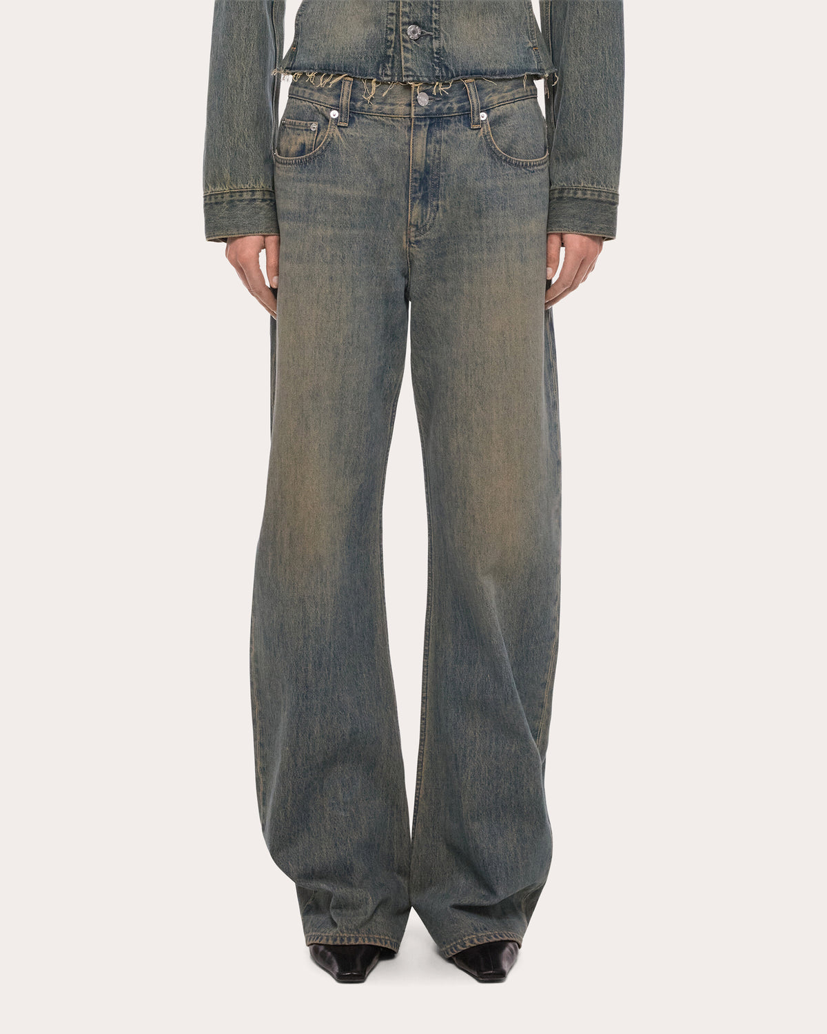Relaxed Bootcut Jeans