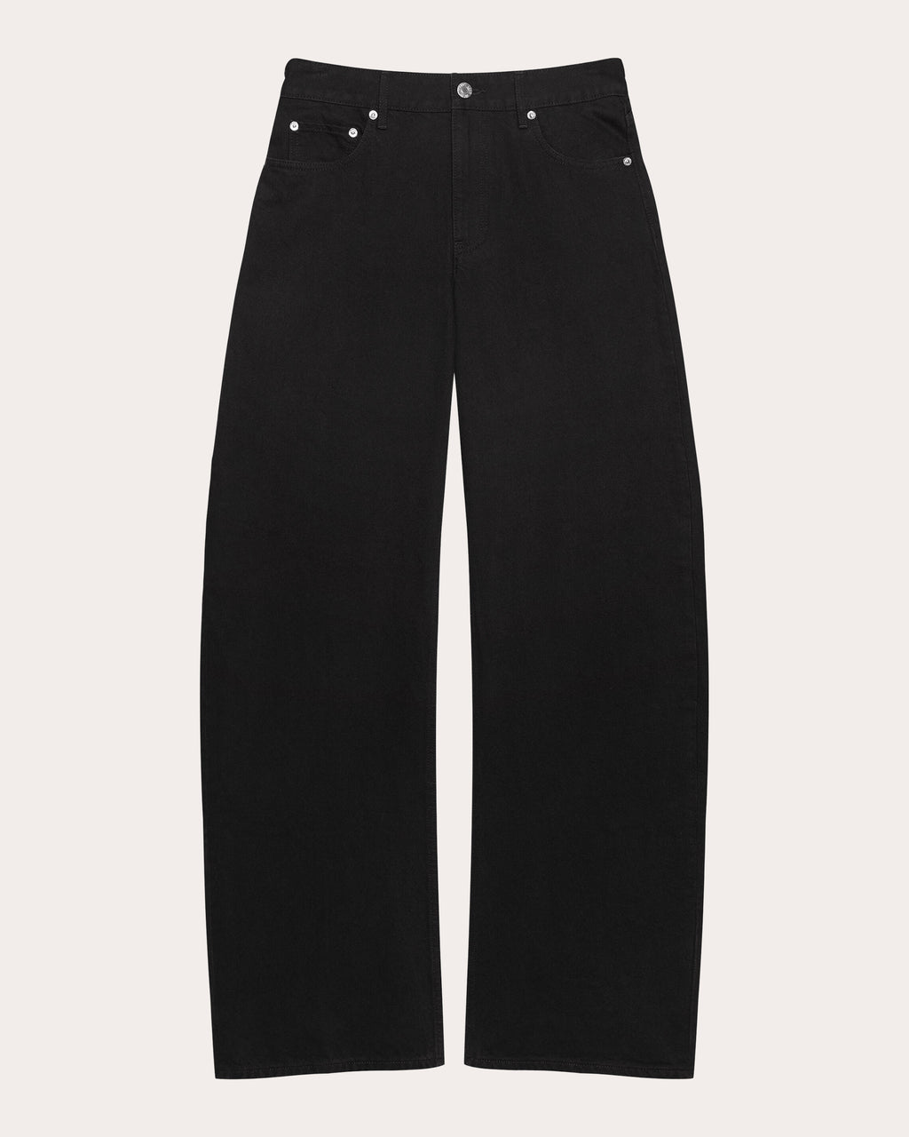 Mid-Rise Saddle Jeans