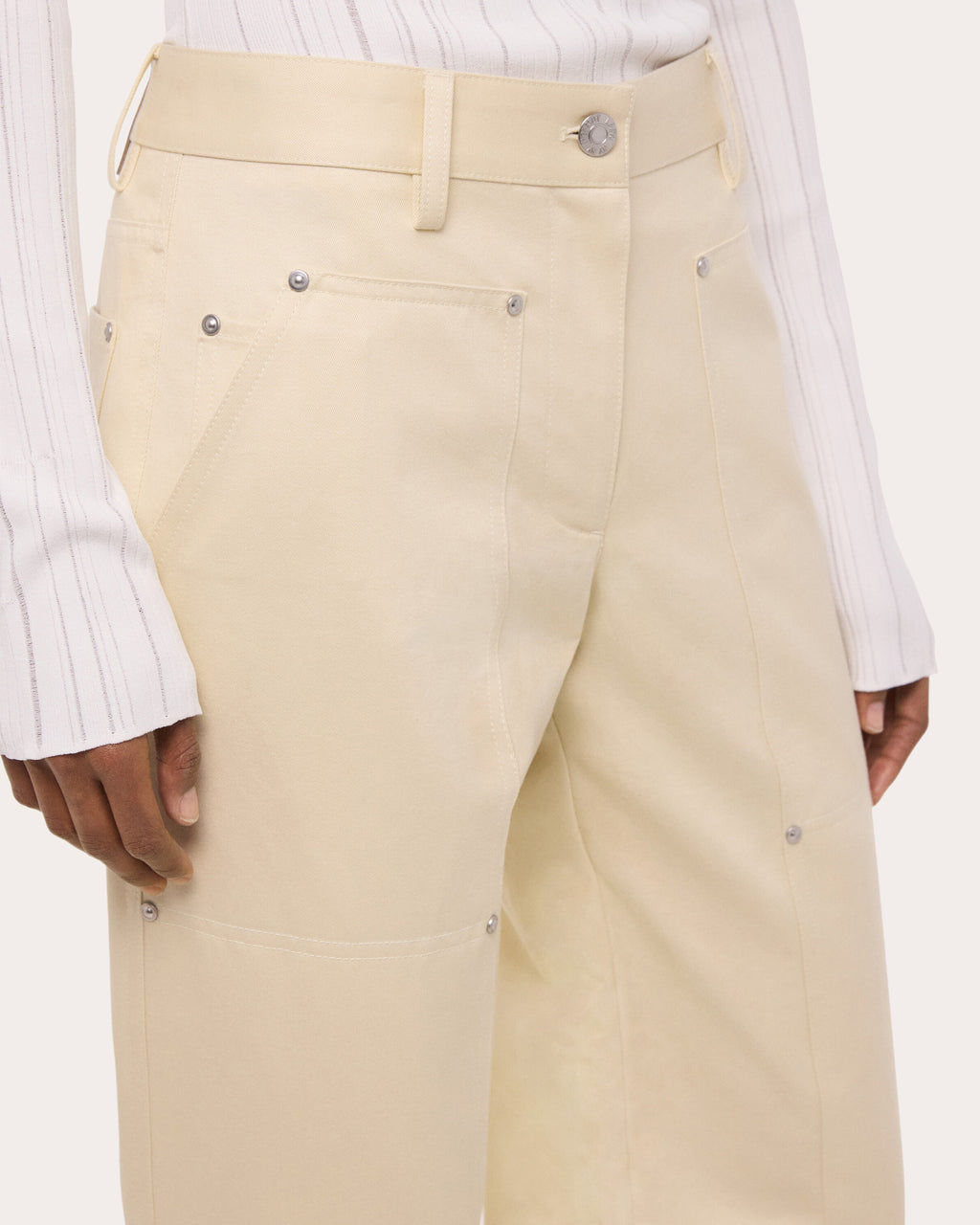 Chino Twill Rivet Carpenter Pants