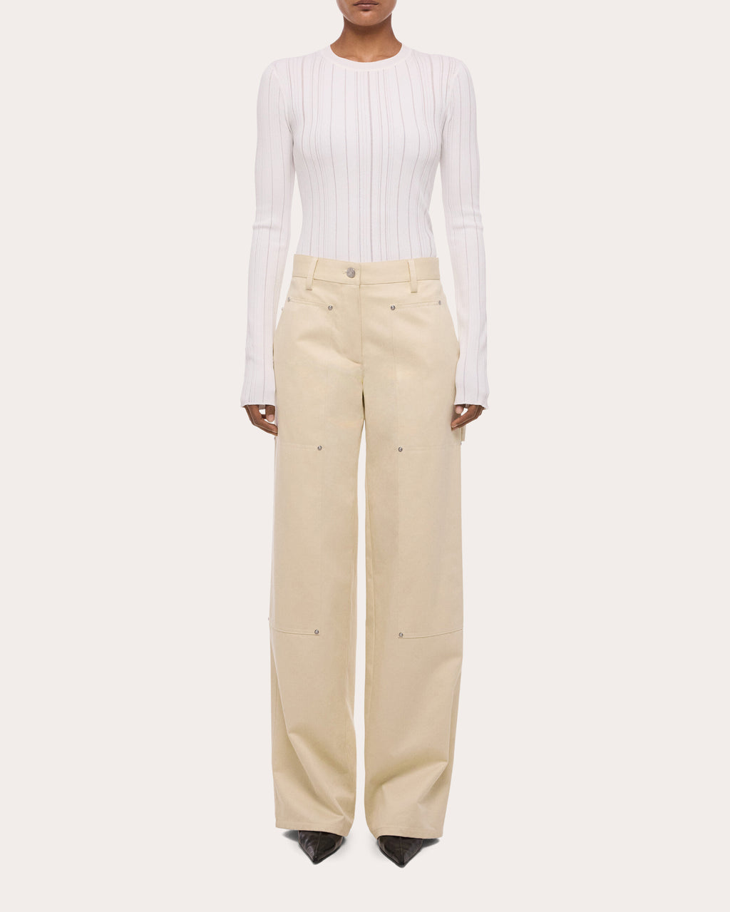 Chino Twill Rivet Carpenter Pants