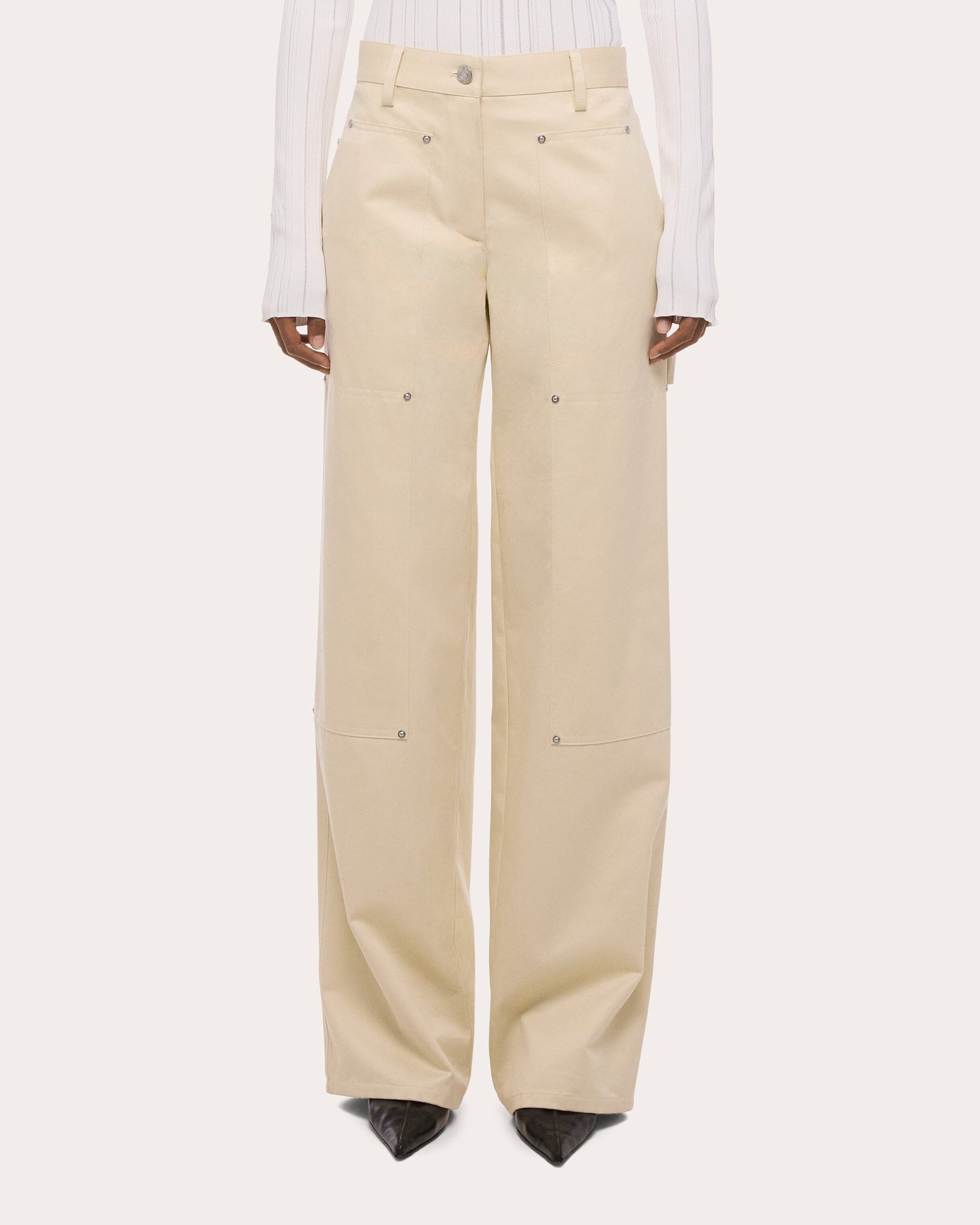 Chino Twill Rivet Carpenter Pants
