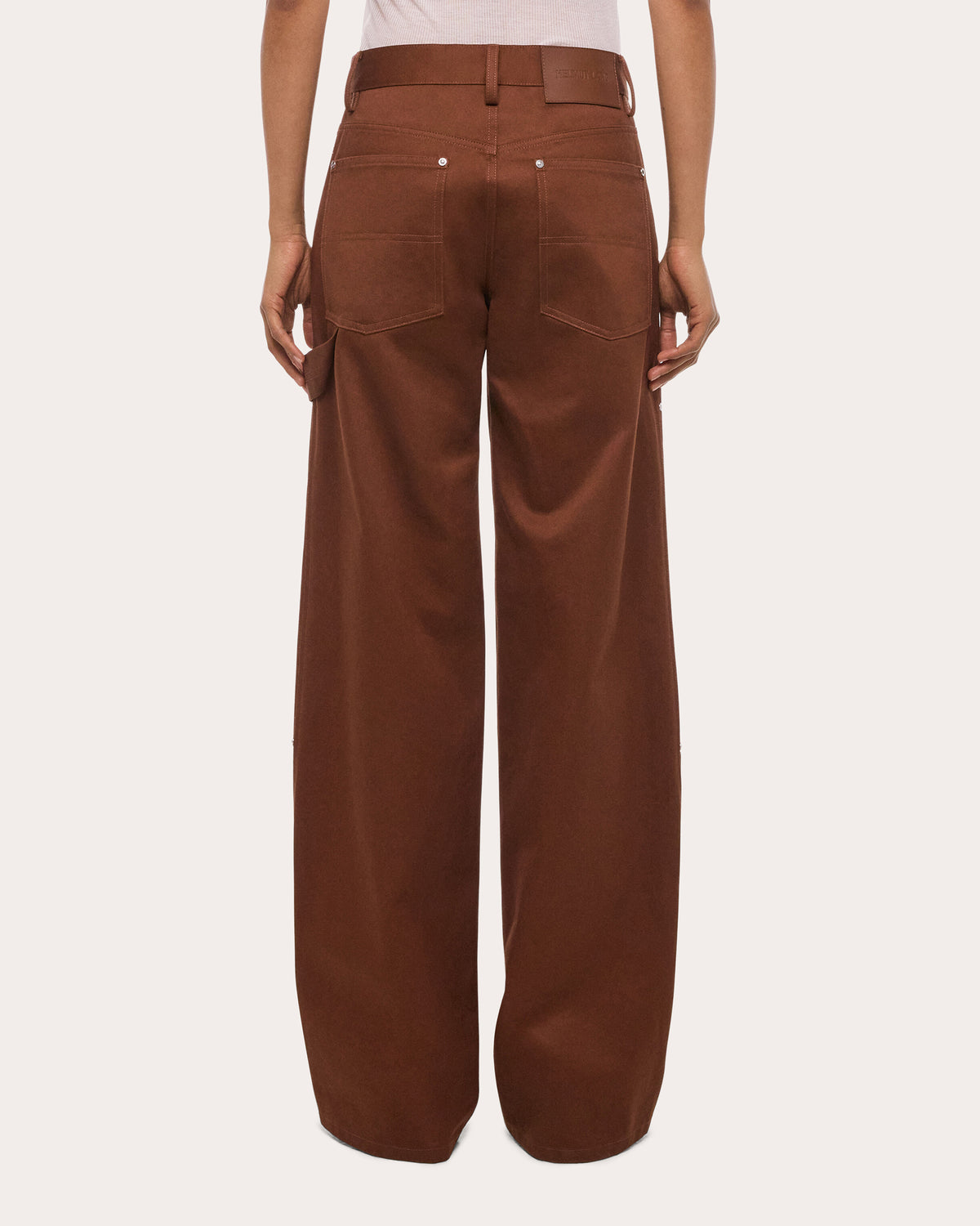 Chino Twill Rivet Carpenter Pants