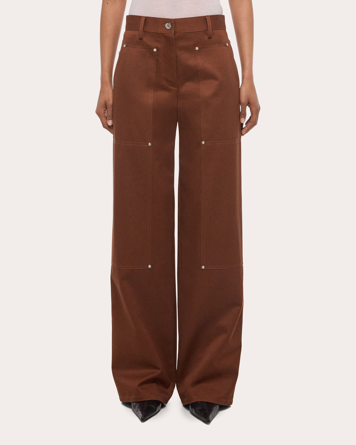 Chino Twill Rivet Carpenter Pants