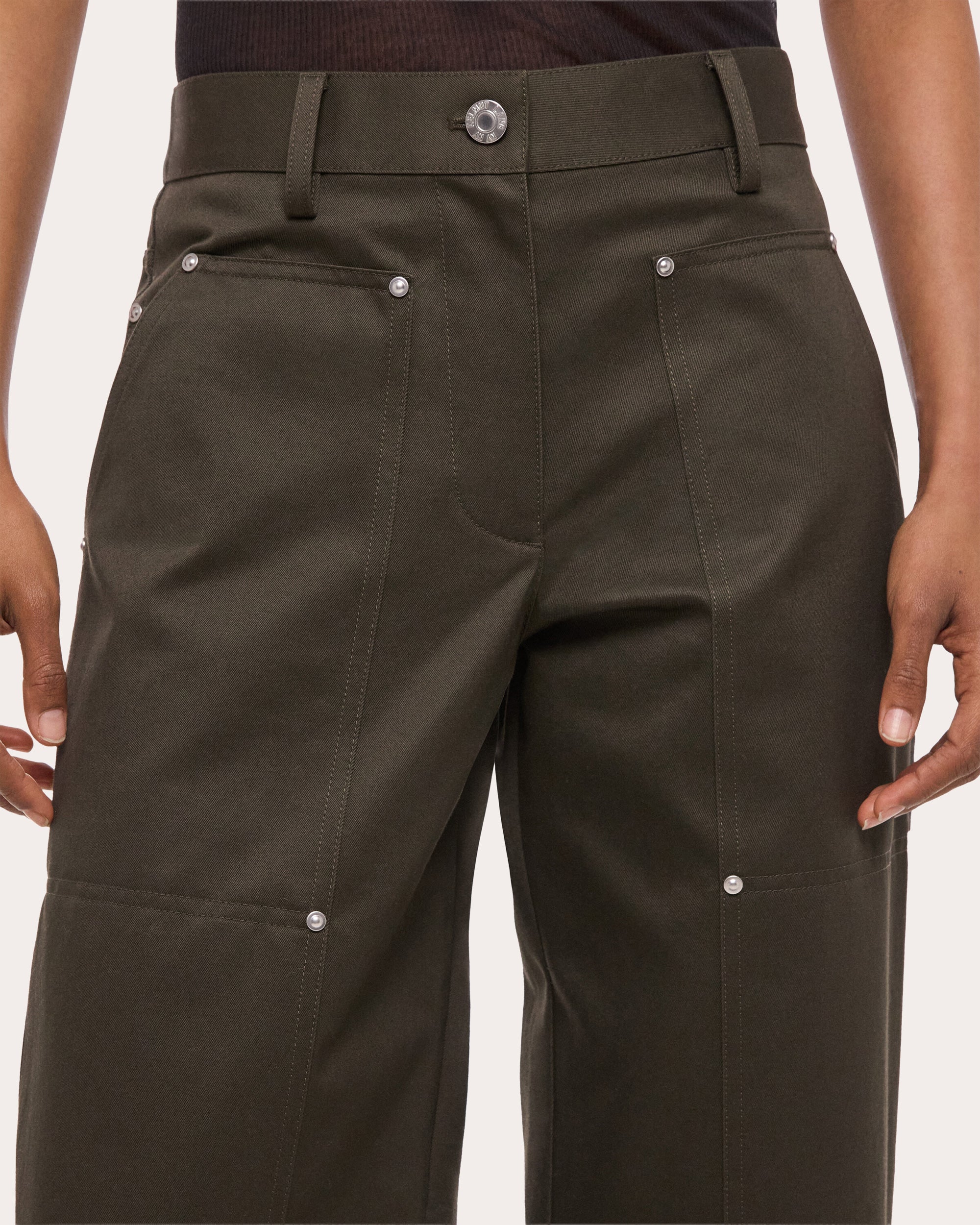 Chino Twill Rivet Carpenter Pants