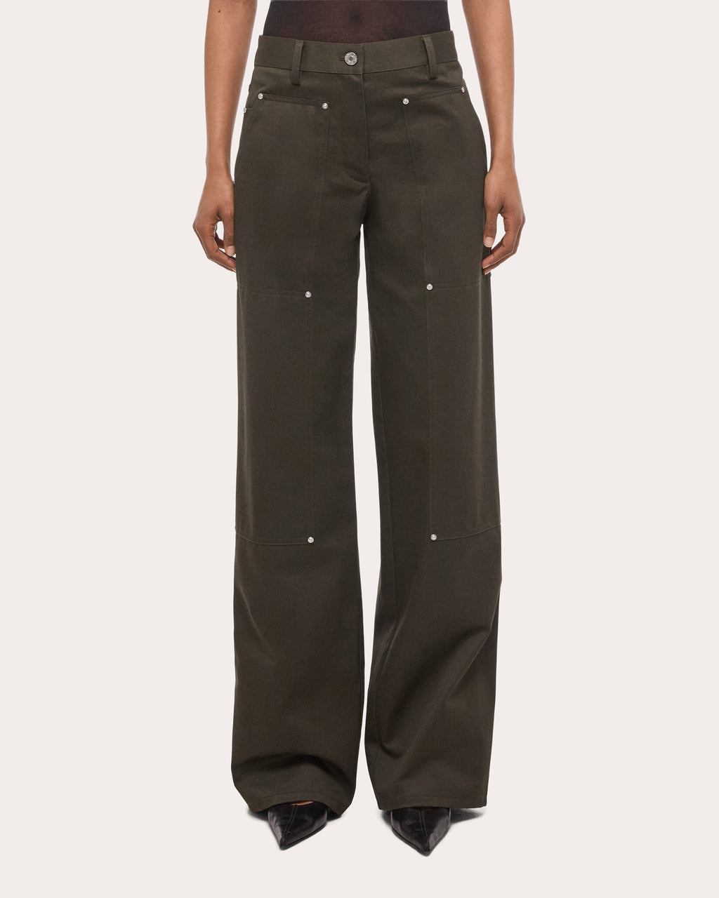 Chino Twill Rivet Carpenter Pants