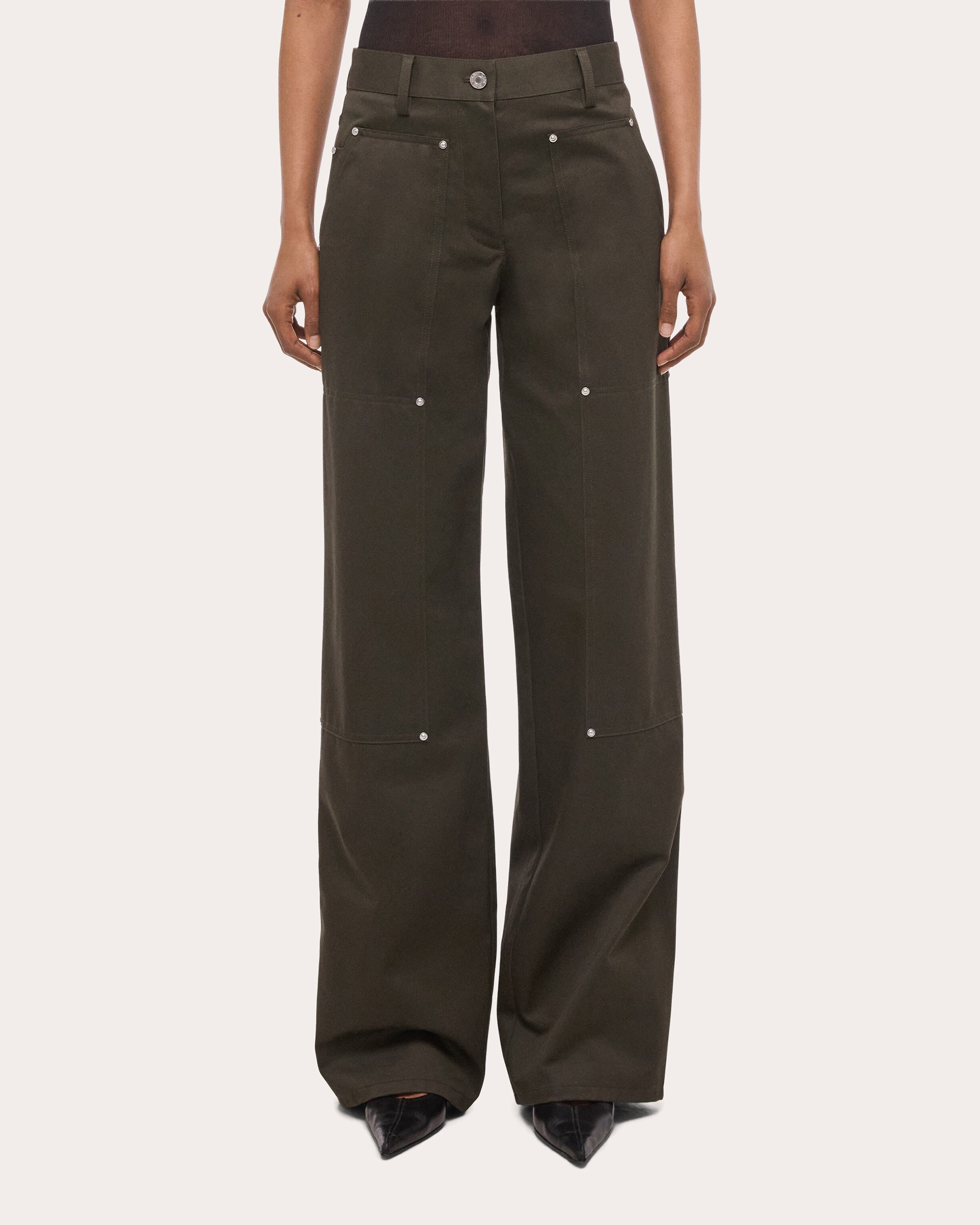 Chino Twill Rivet Carpenter Pants