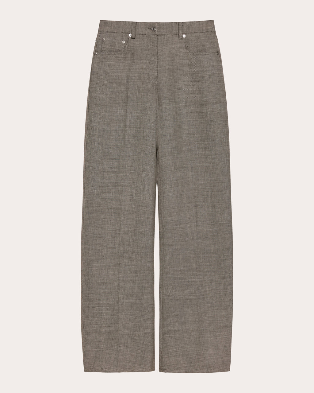Relaxed Bootcut Trousers