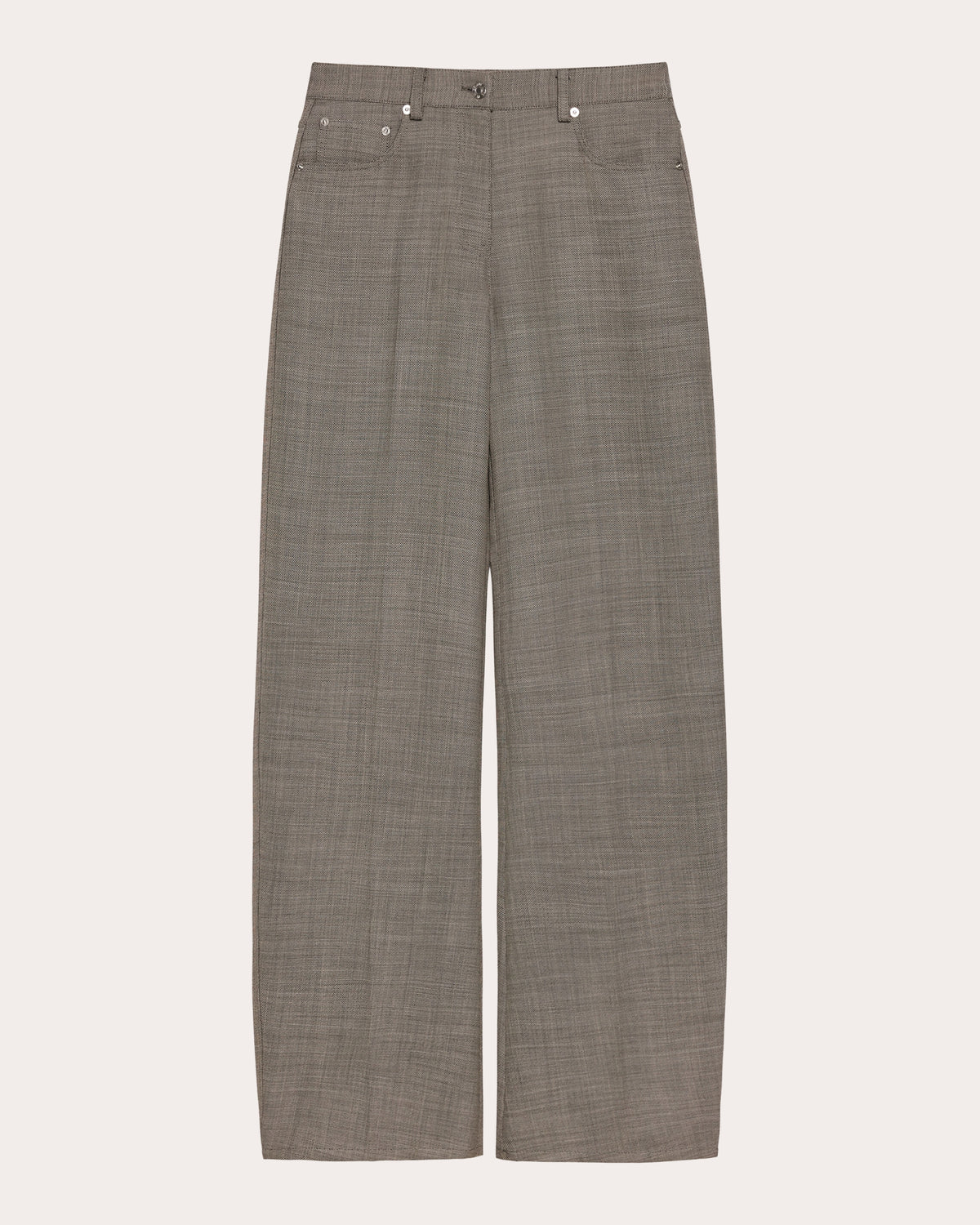 Relaxed Bootcut Trousers