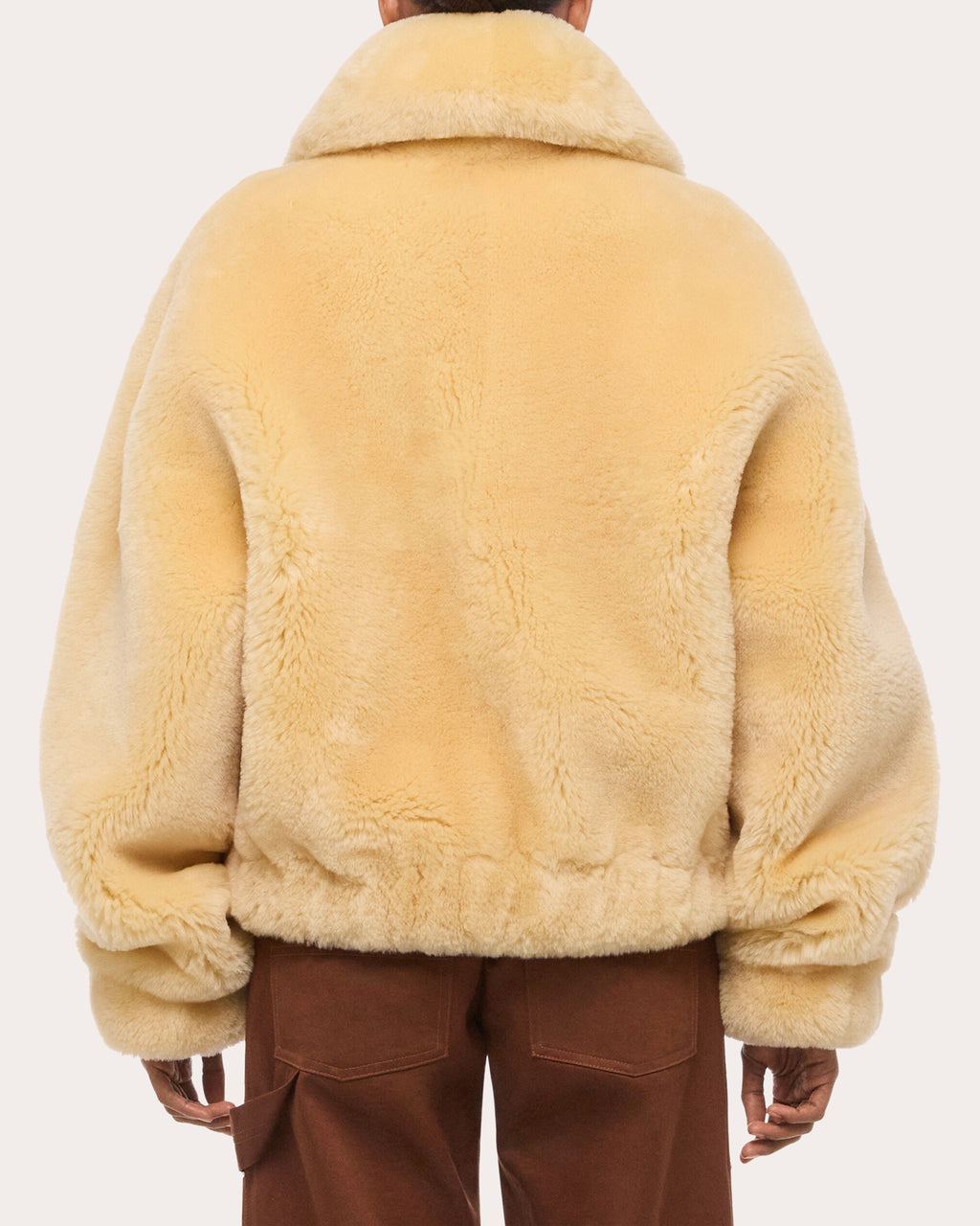 Shearling Bomber Jacket
