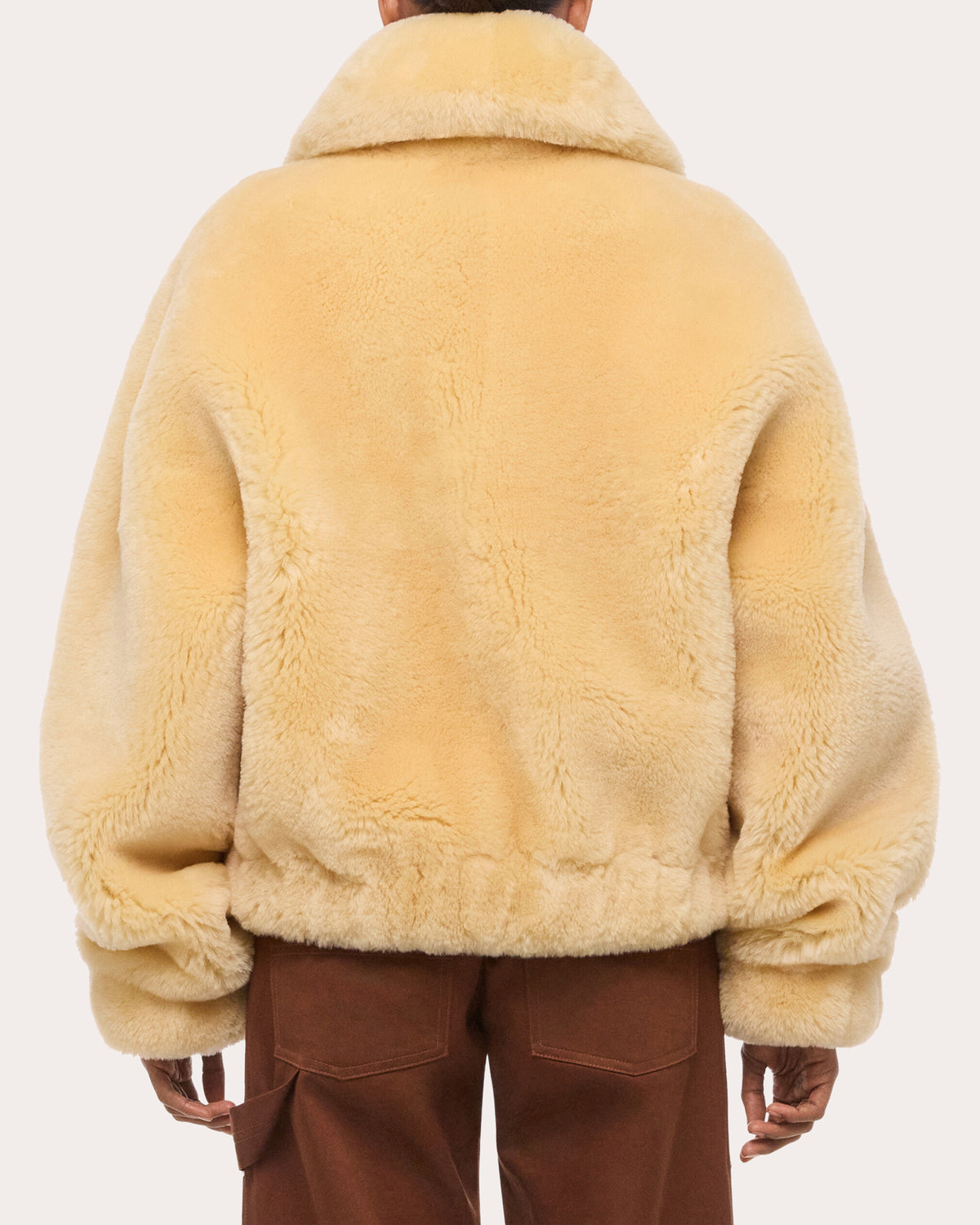 Shearling Bomber Jacket